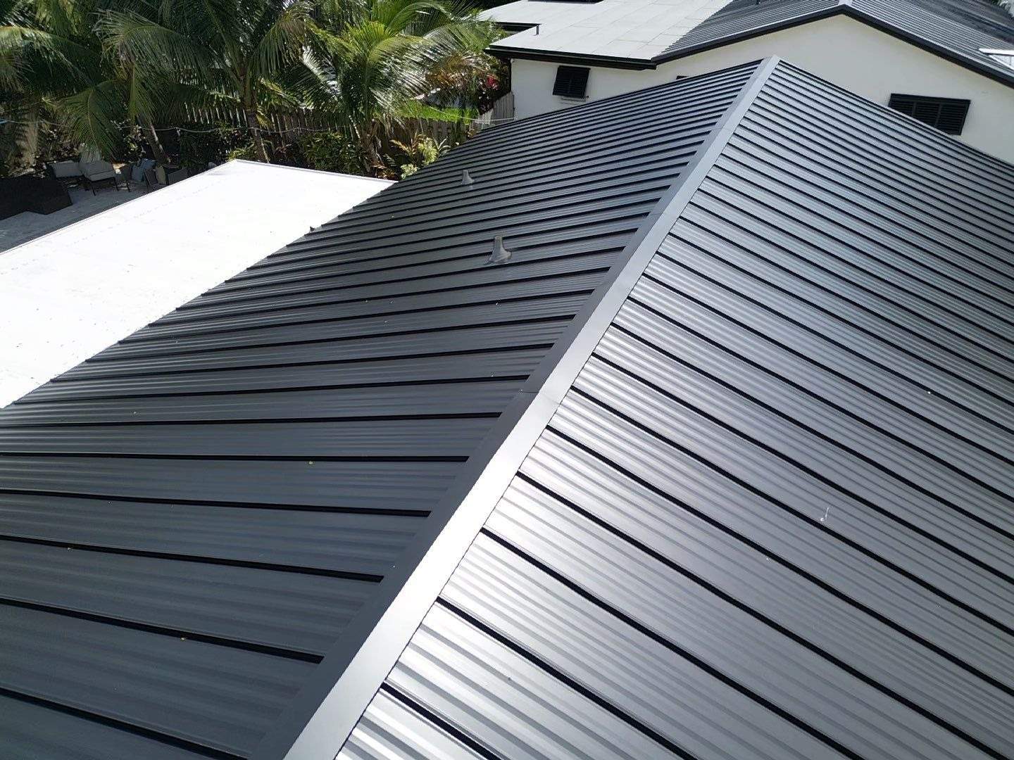 Kynar (Color Coated) Standing Seam Metal Roof Replacement by Sailfish Roofing