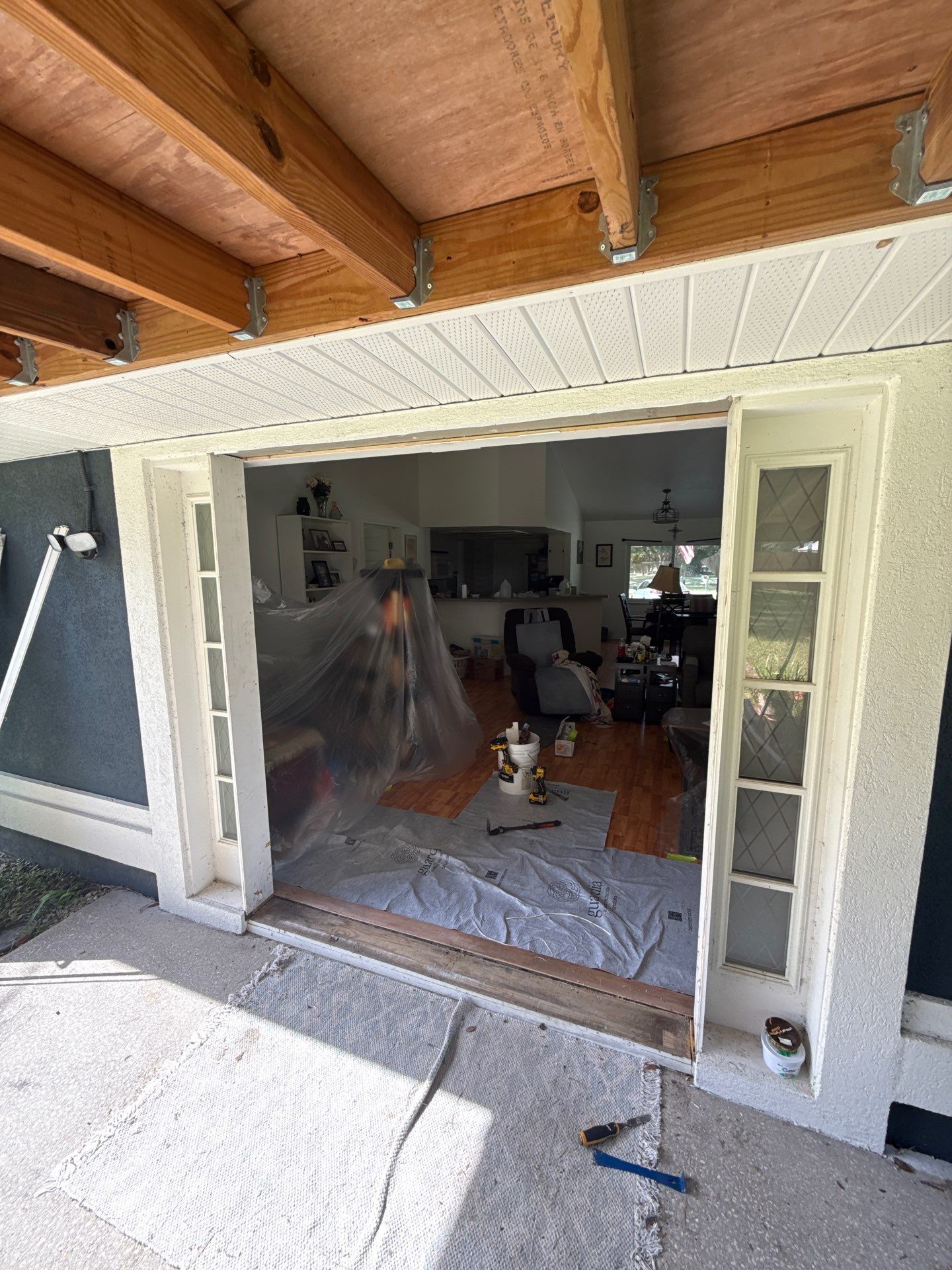 Andersen Window and French Door Installation for Fort White Home by Windows & Doors Store
