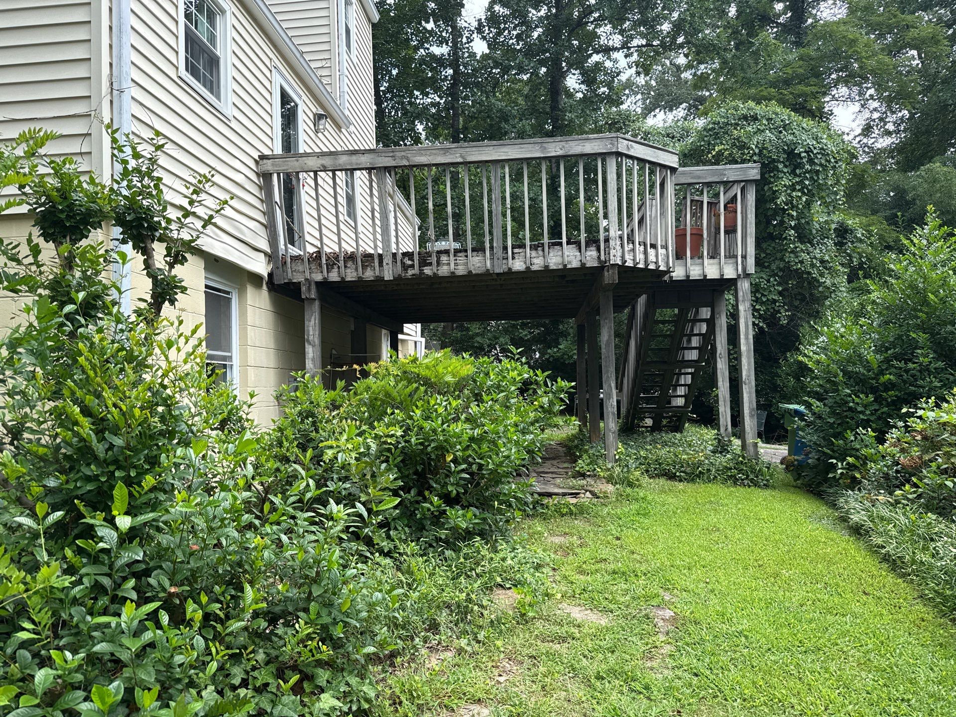 Atlanta, GA Deck Rebuild using Pressure Treated Pine by Nelson Exteriors