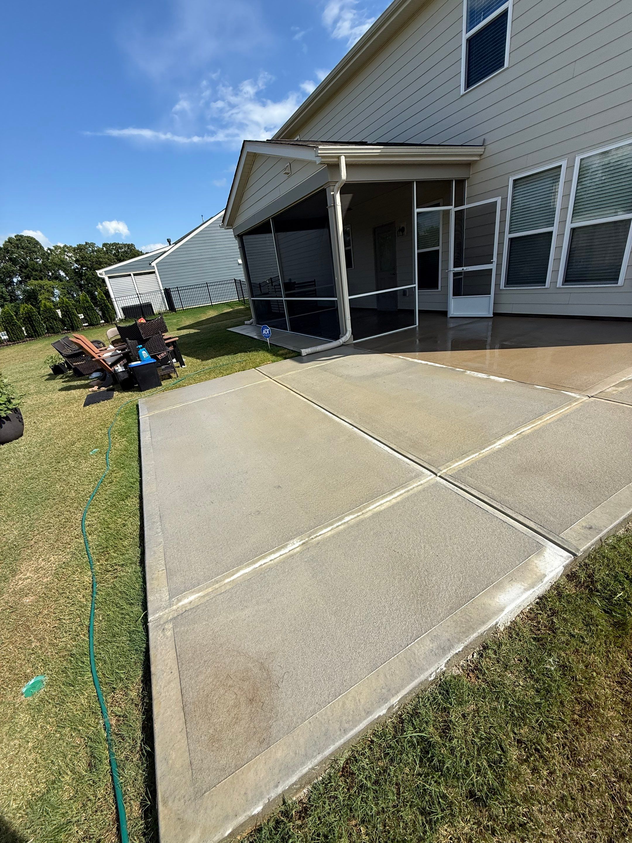 Driveway using Concrete Sealant by DuraSeal