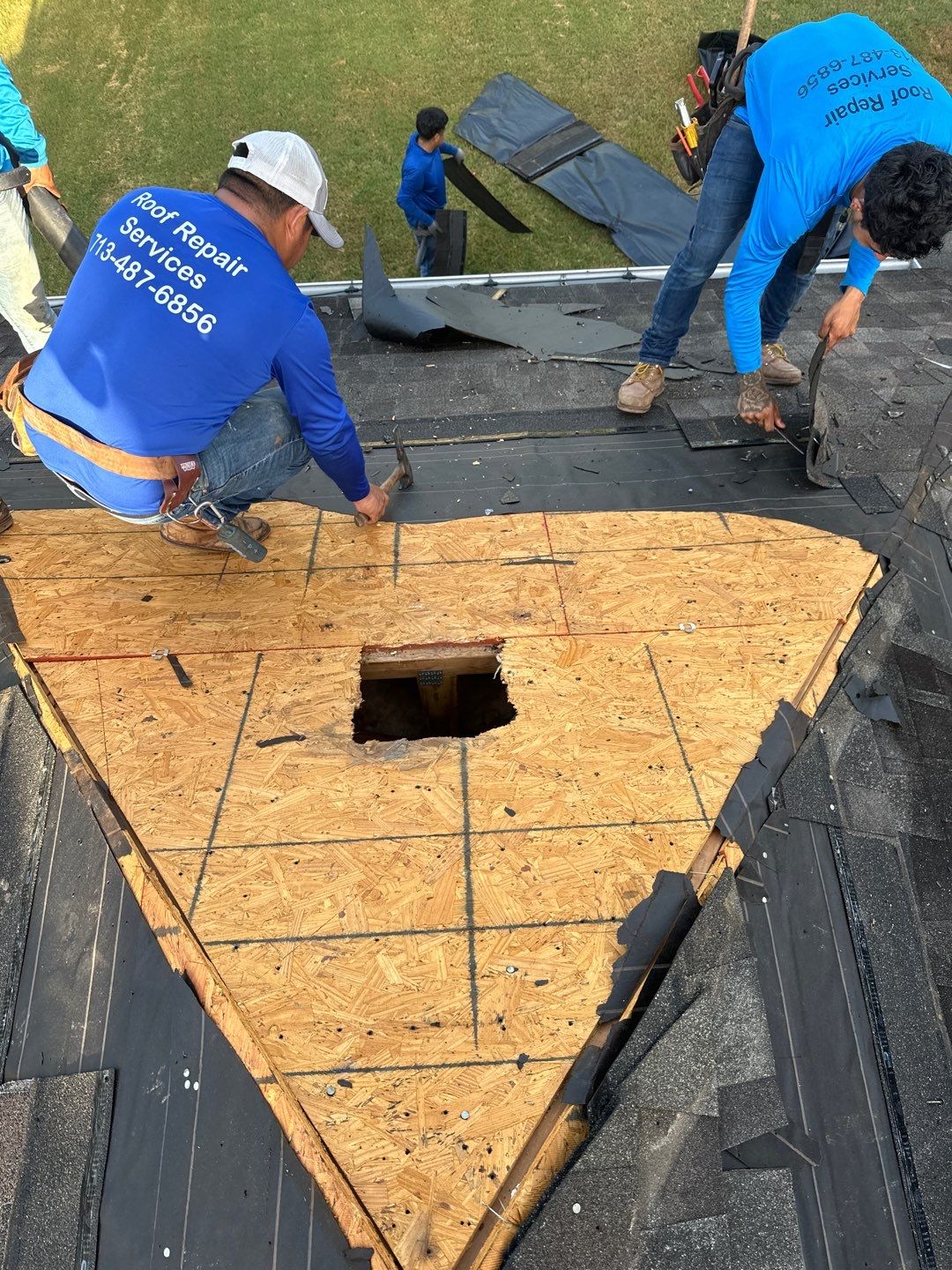 Residential Roofing Repair using Owen's Corning Duration (Lifetime) Shingles by Roof Repair Company