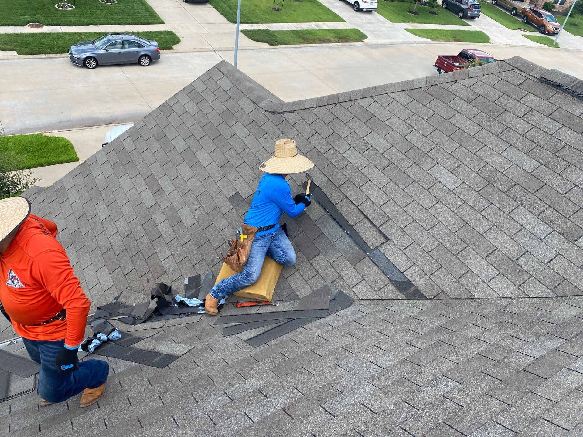Residential Roofing Repair using Owen's Corning Duration (Lifetime) Shingles by Roof Repair Company
