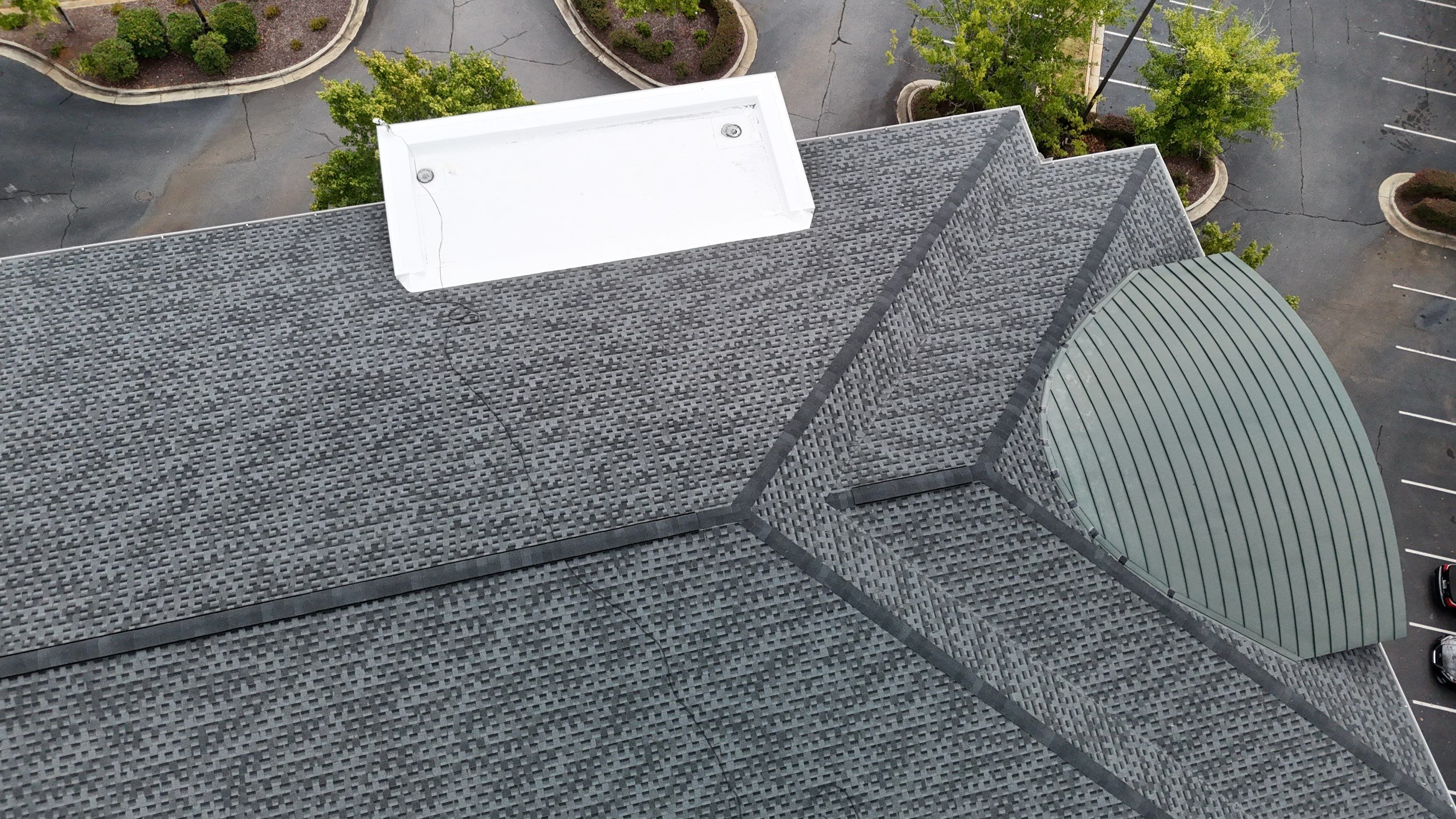 Springhill Suites - Athens, Georgia - Reroof: TPO, GAF HDZ Charcoal by Watertight Roofing Services, LLC