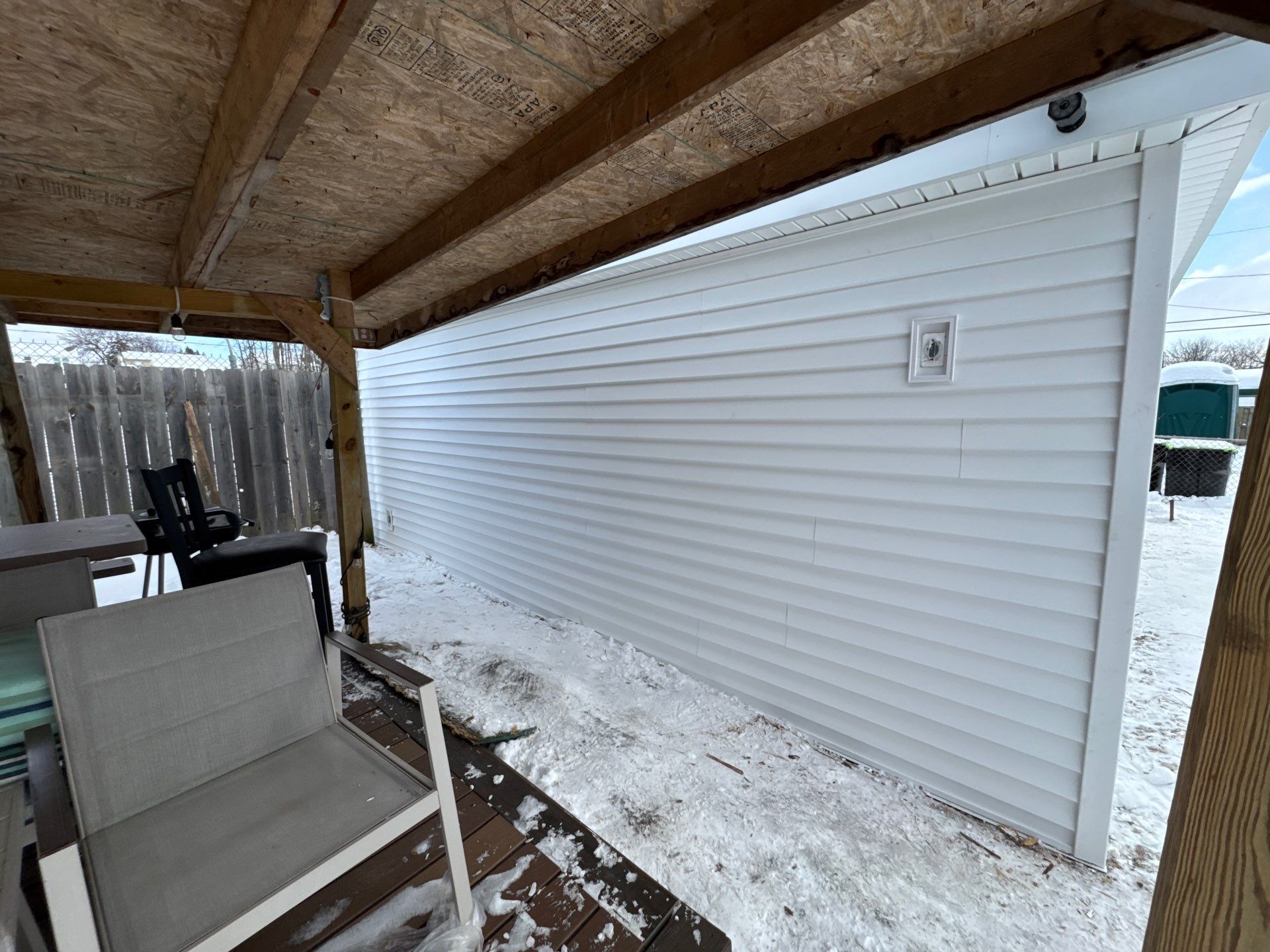 Siding Replacement using Alside D4 Odyssey-Plus Dutchlap White by 180 Contractors