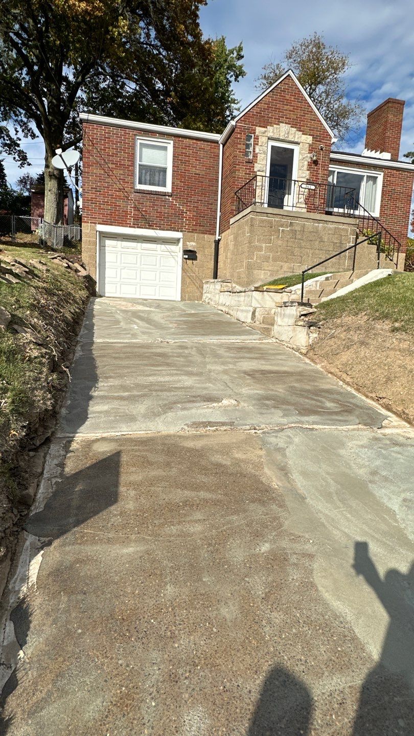 Driveway Project in Pittsburgh by Floors in a Day, Inc