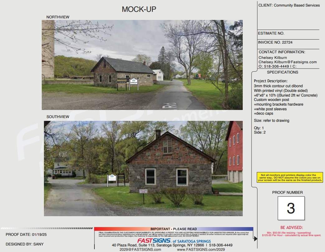 Community Based Services  by FASTSIGNS of Saratoga Springs 