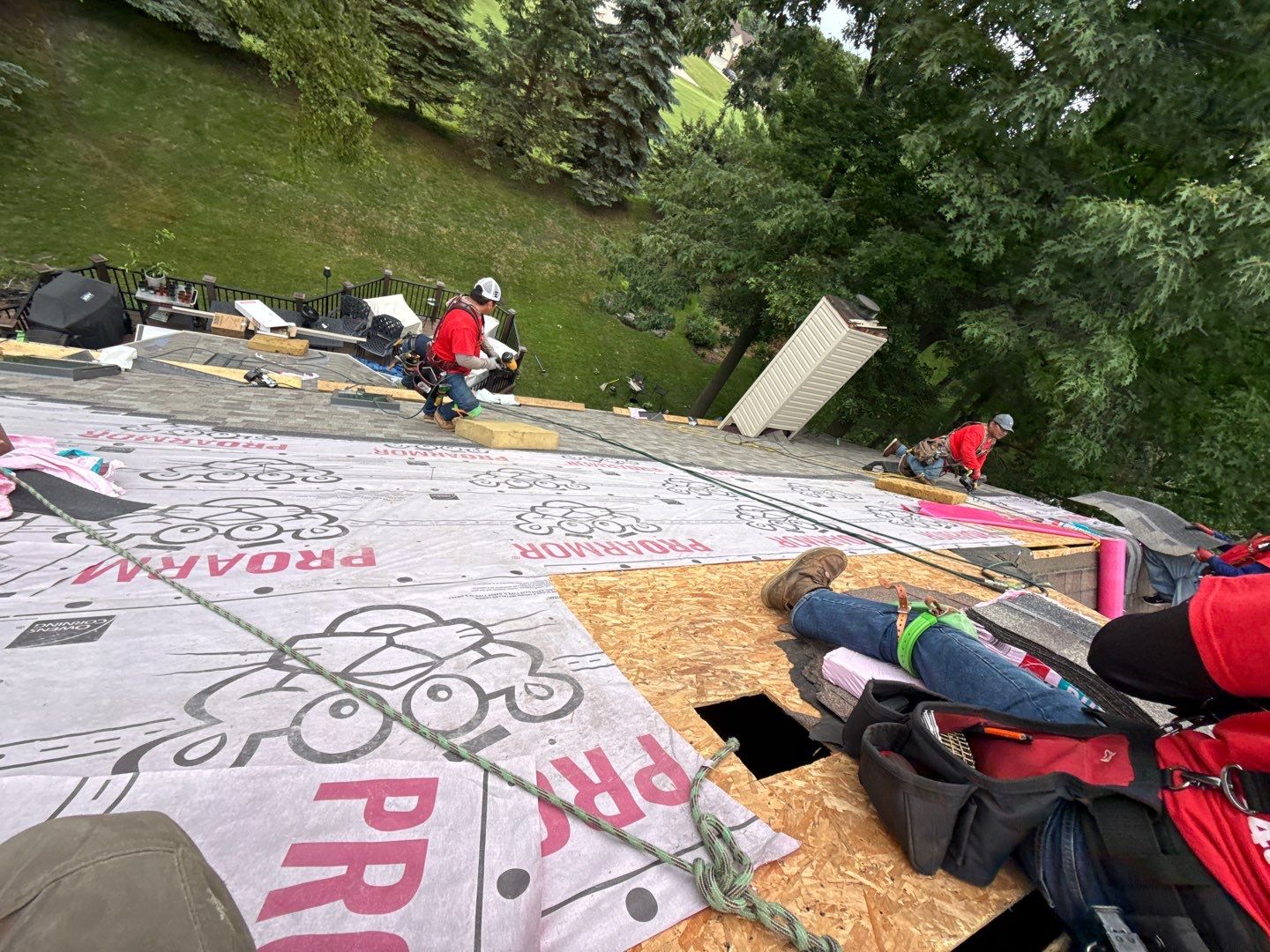Roof Replacement using Owens Corning Duration Flex by 180 Contractors