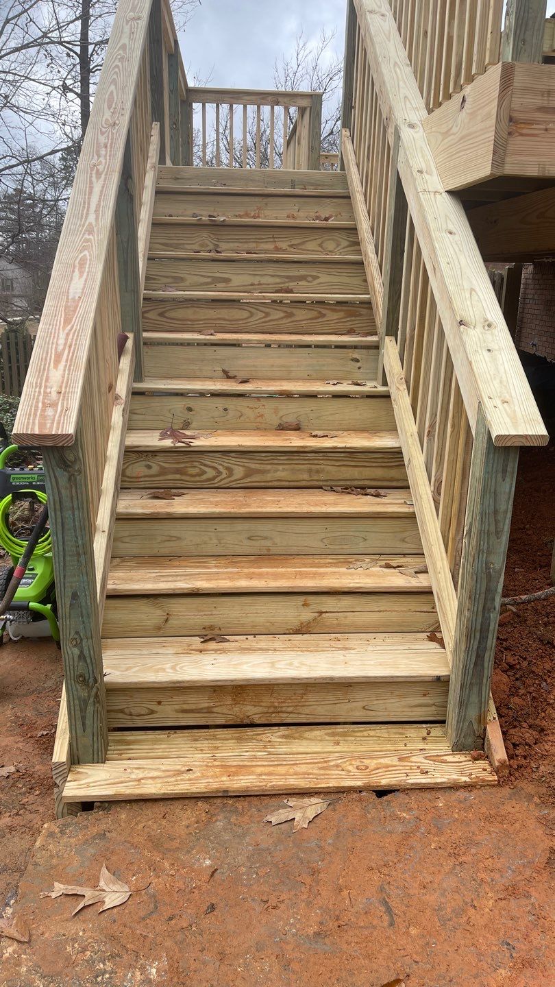 Russet Woods - Deck by Pillar and Pine