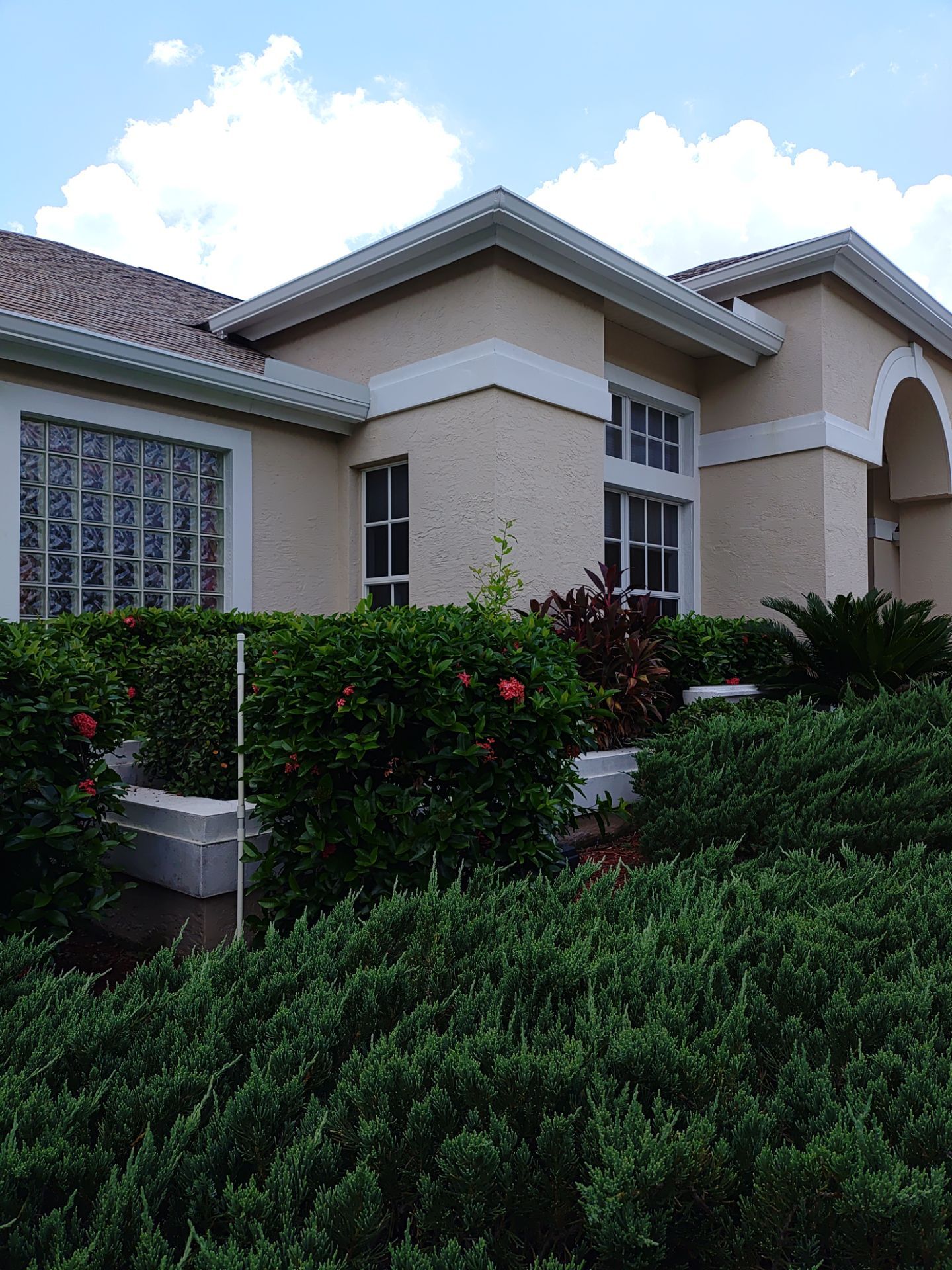 Splash Guard System Installation in Fort Myers FL by Gutter Professor by Gutter Professors
