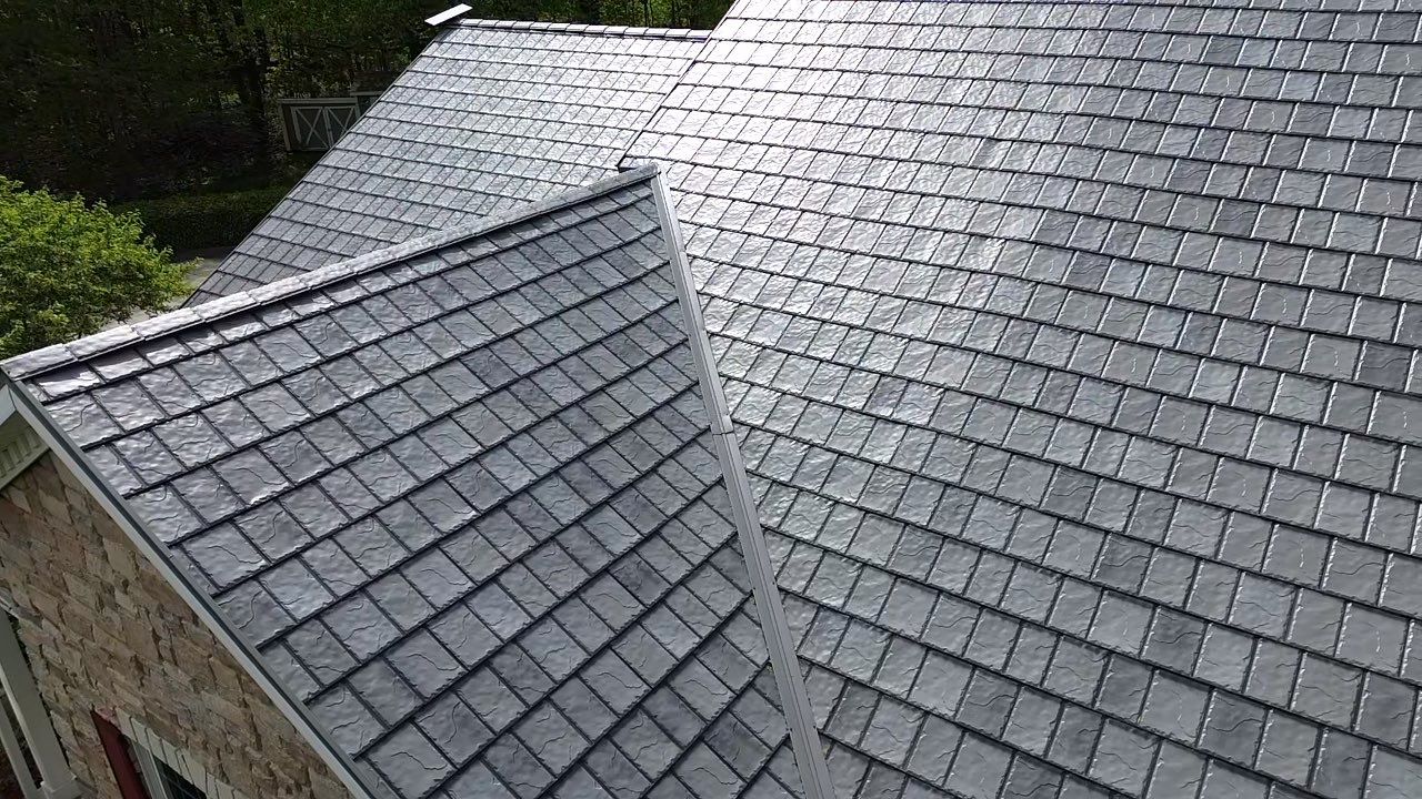 EDCO ArrowLine Slate Metal Shingles | Churubusco, Indiana by 4Ever Metal Roofing