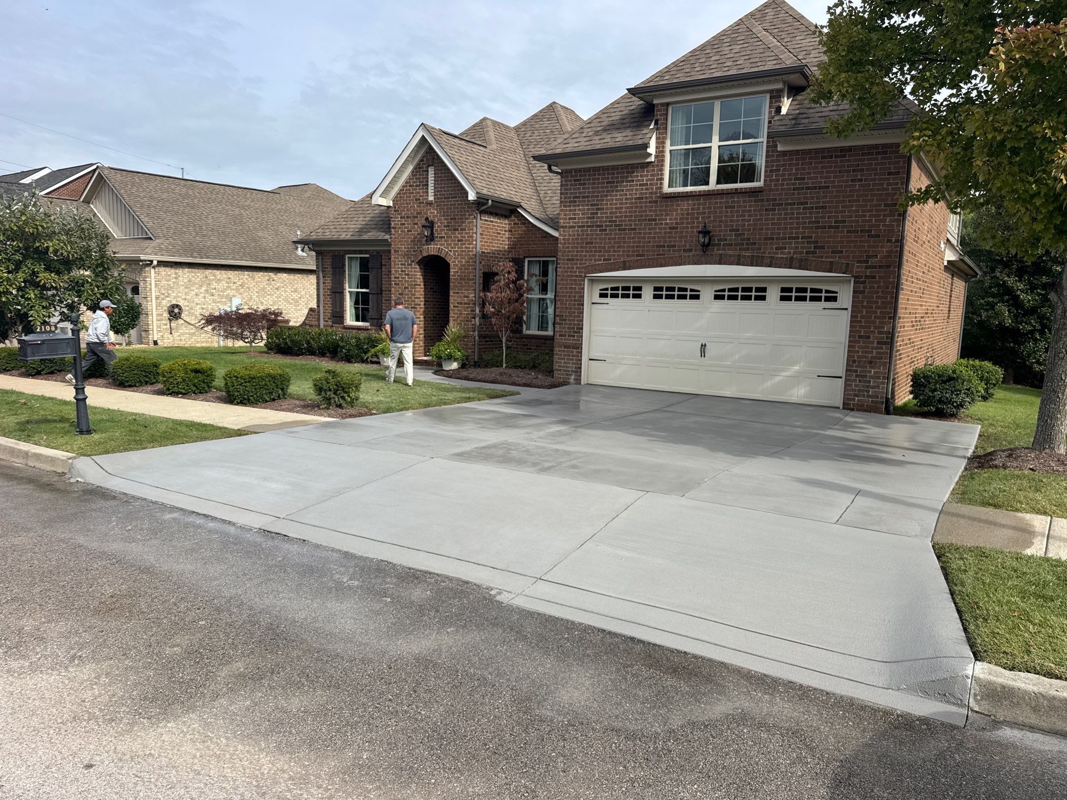 Project in Thompson's Station by Mecham Decorative Concrete