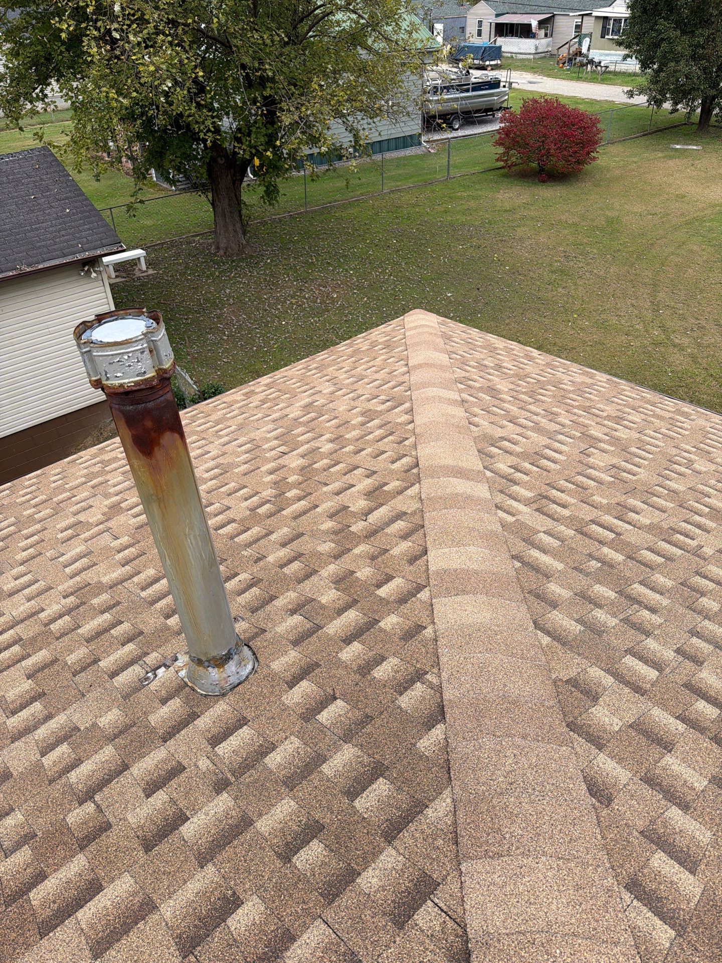 Residential Roofing Installation using GAF Timberline HDZ Shakewood by Rainstoppers Roofing