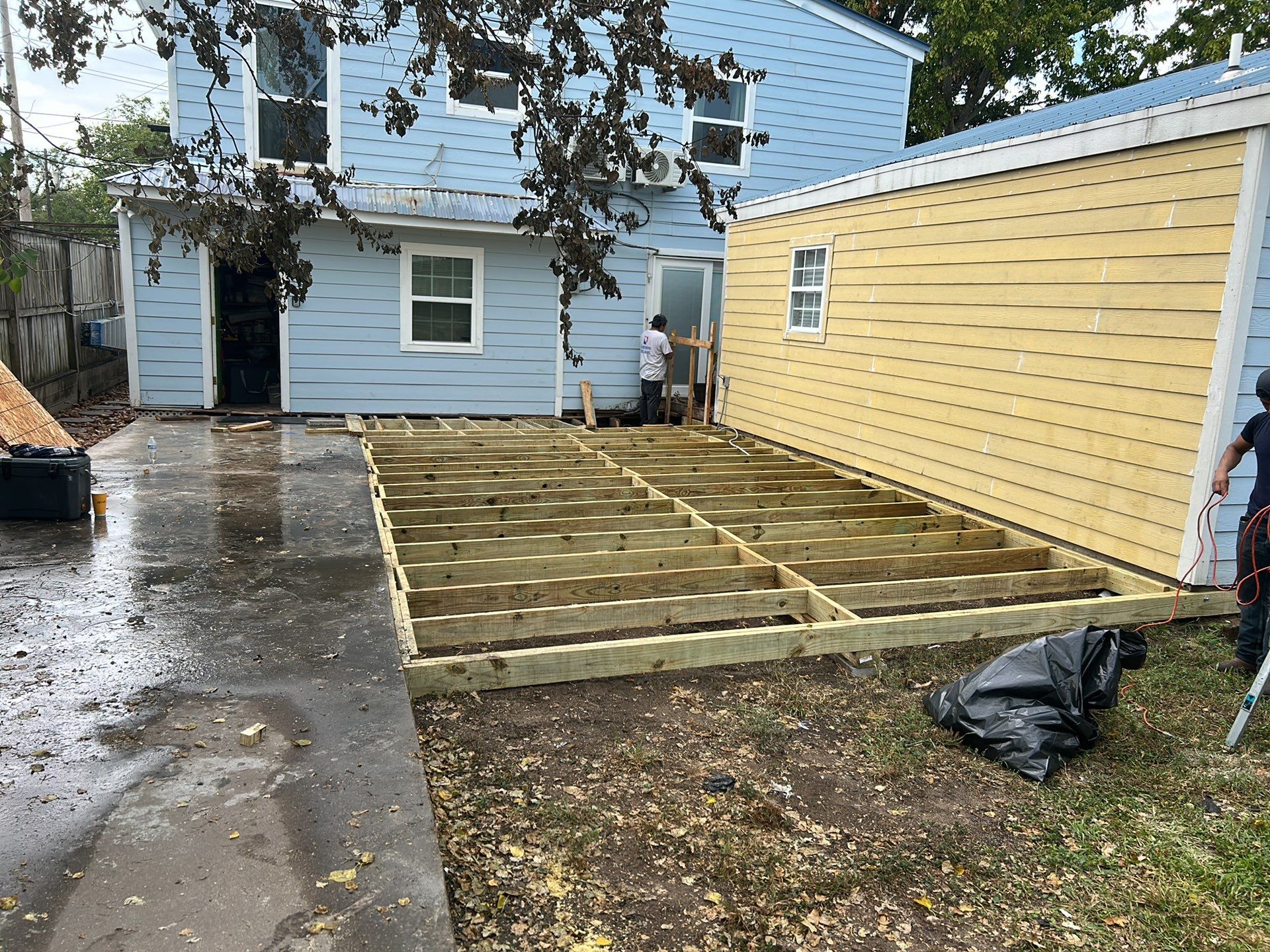 Deck and Siding Replacement from Fire Damage by JTX Pro Services LLC