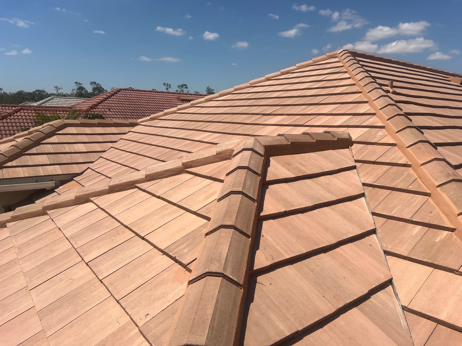 Residential Roofing Installation using Bel Air , Boca Cream by Durabilis Roofing INC