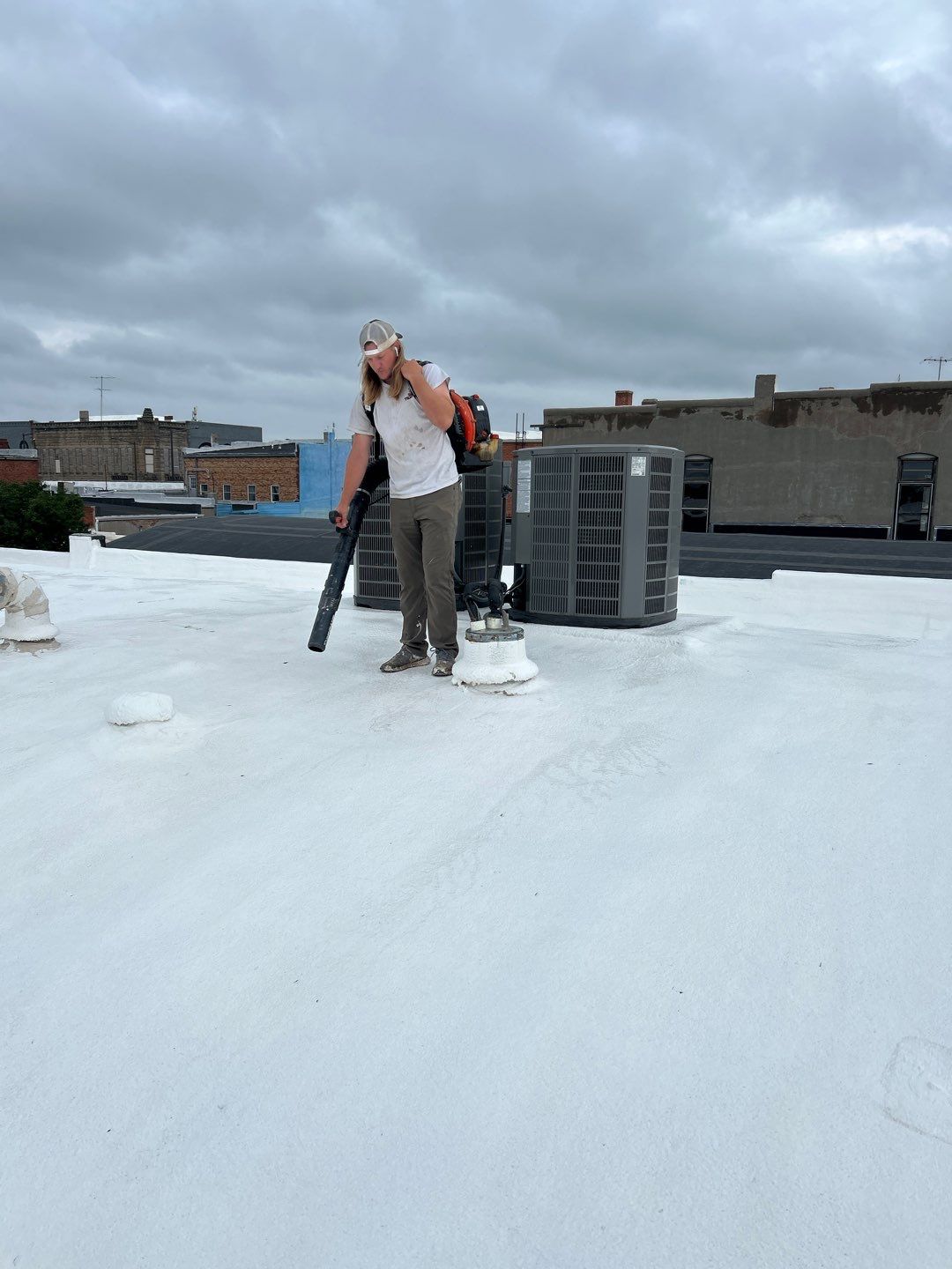 Roof Coating - South Central Area Recovery - Holdrege, Nebraska by Tillotson Enterprises