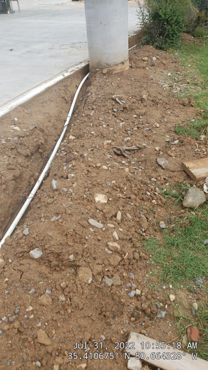 Harris Teeter Fuel Station Project Concord NC - (Commercial) by Carolina-Metro Landscape, Inc