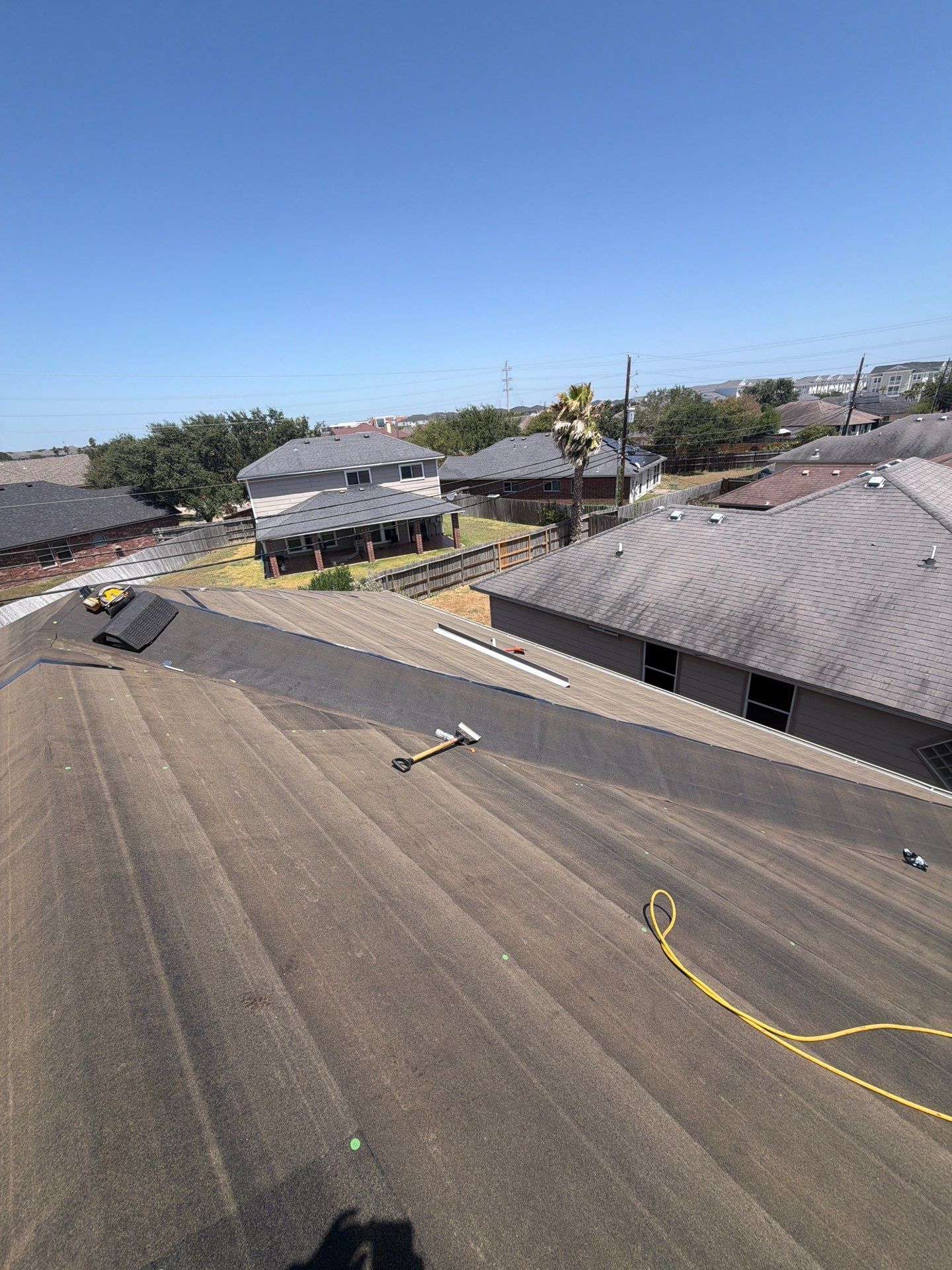New Roof with better Ventilation  by Bayfront Roofing and Construction