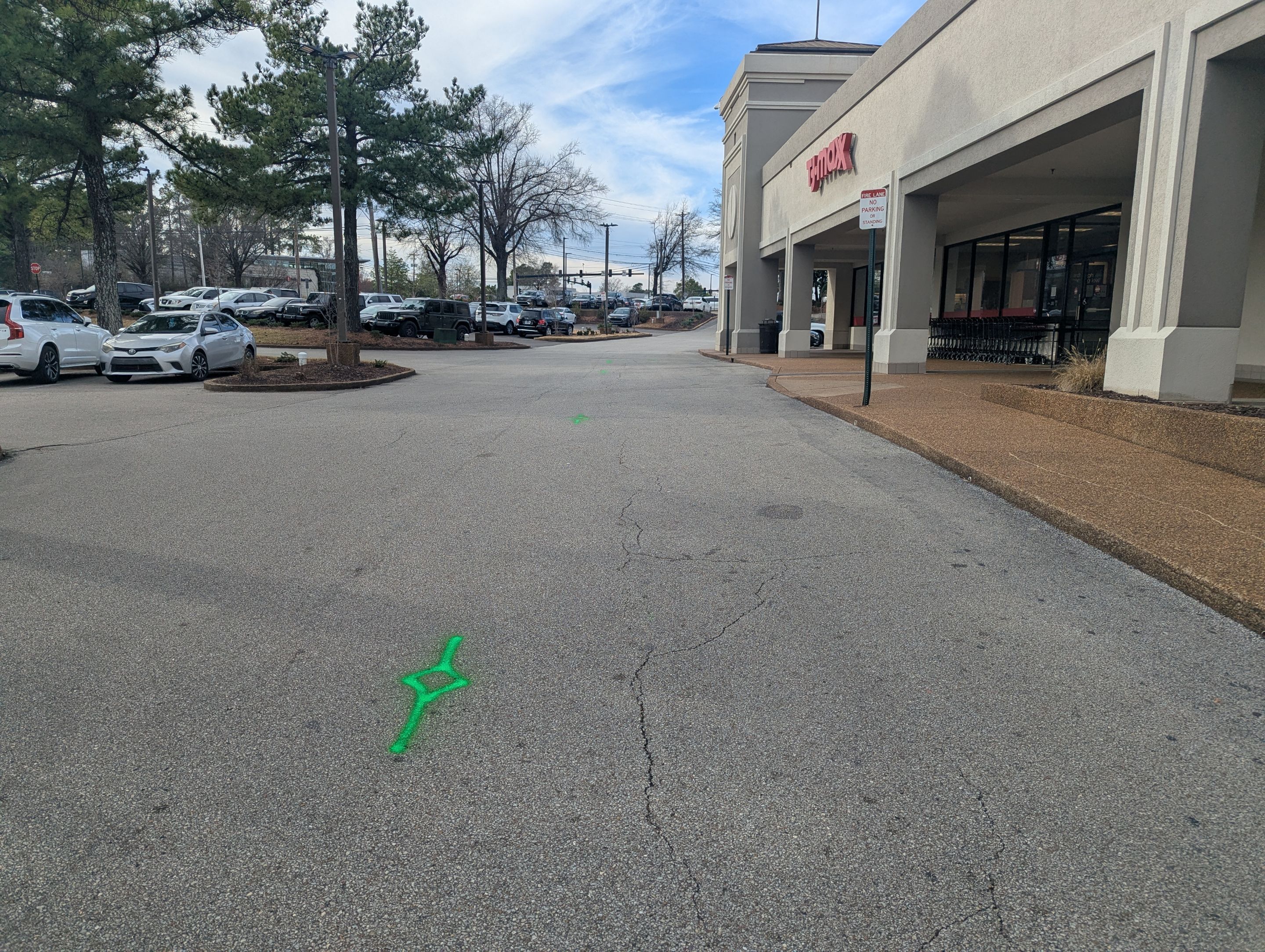 Utility Locating and GPR Mapping at Memphis Commercial Center by Alsip Locating Service, LLC