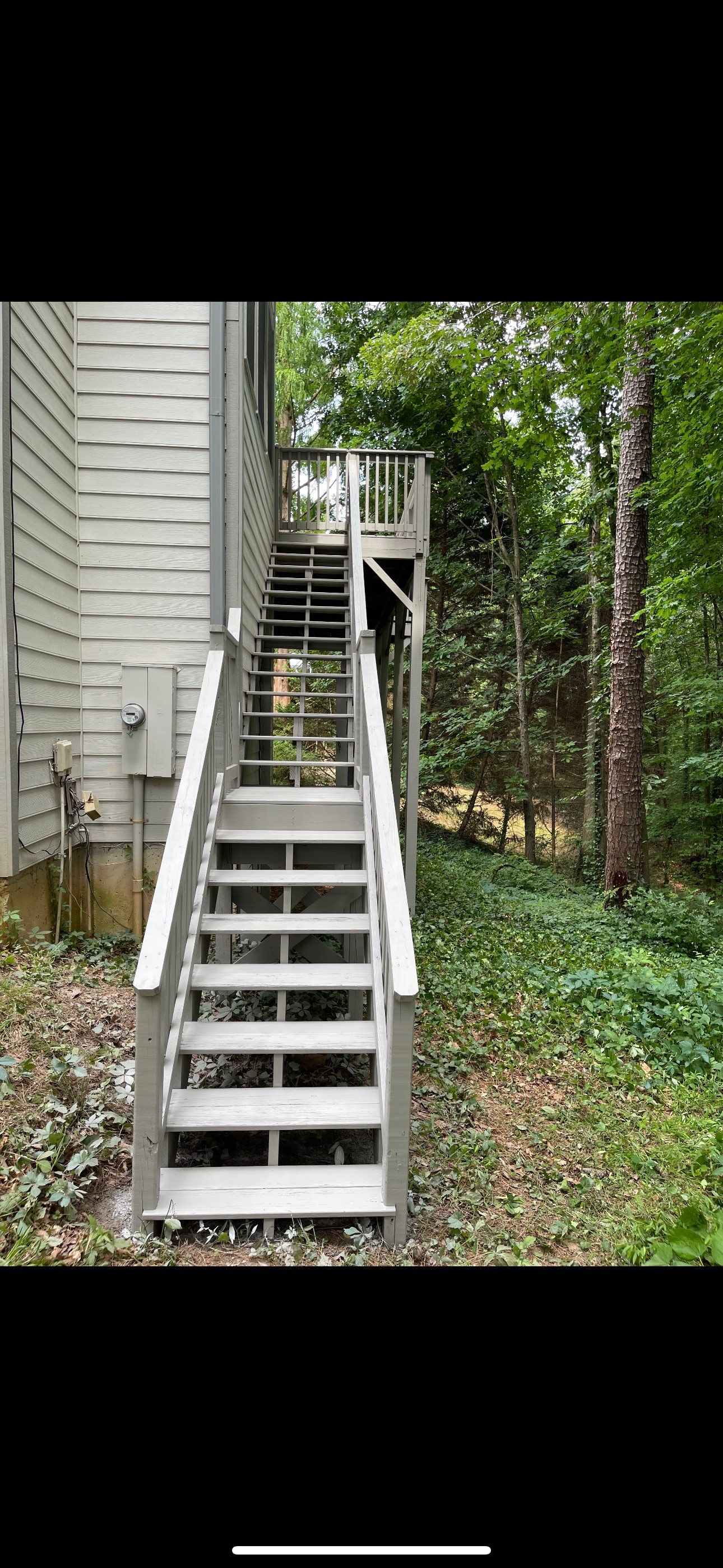 Deck Repair and Exterior Staining Project in Smyrna by Swift Home Renovations
