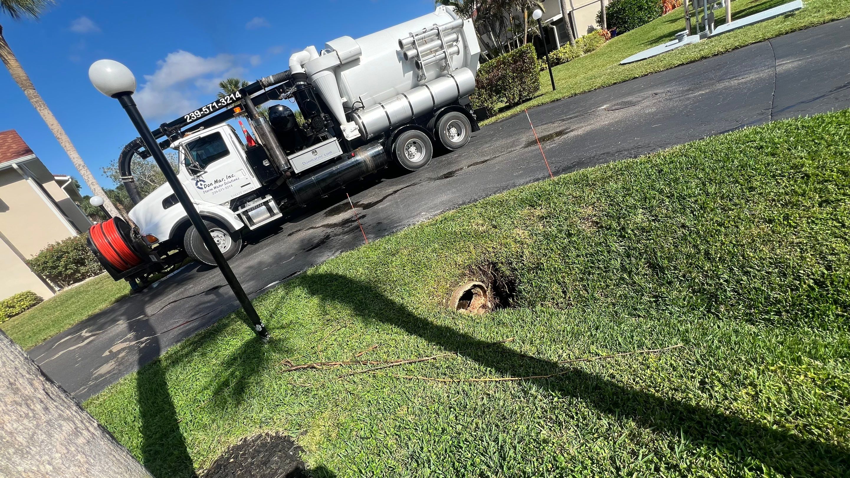 Fort Myers Community Culvert Jetting by Don Mar, Inc. Storm Water Solutions
