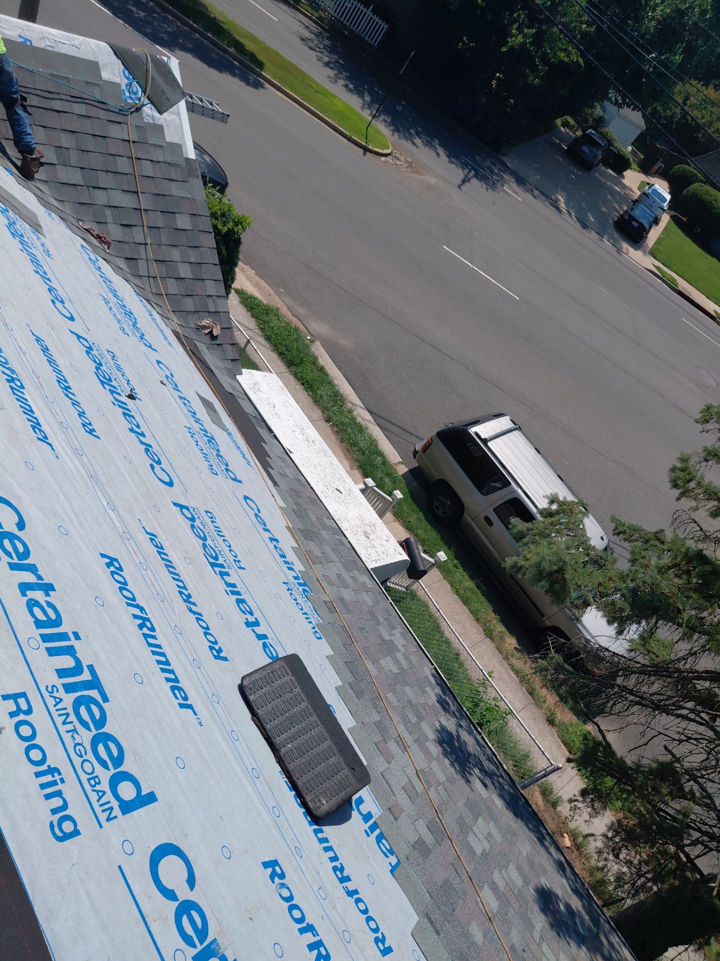 Arlington: Residential Roof Replacement with CertainTeed Landmark PRO in Max Def Colonial Slate by RM Banning, Inc.