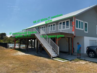 7-inch Commercial Gutters in Sanibel FL