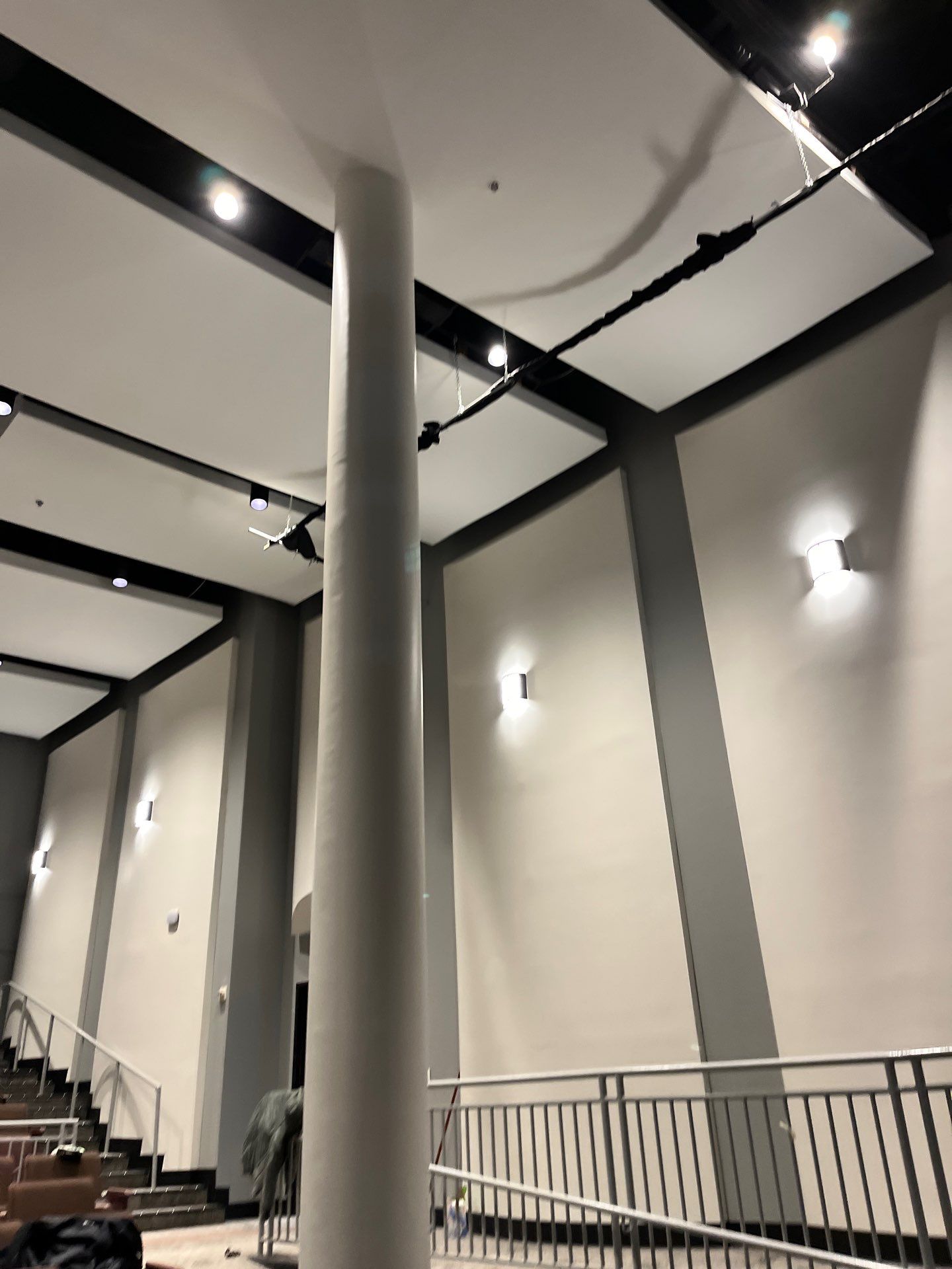 Interior for Milton Highschool Performing Arts Theater by Five Star Painting