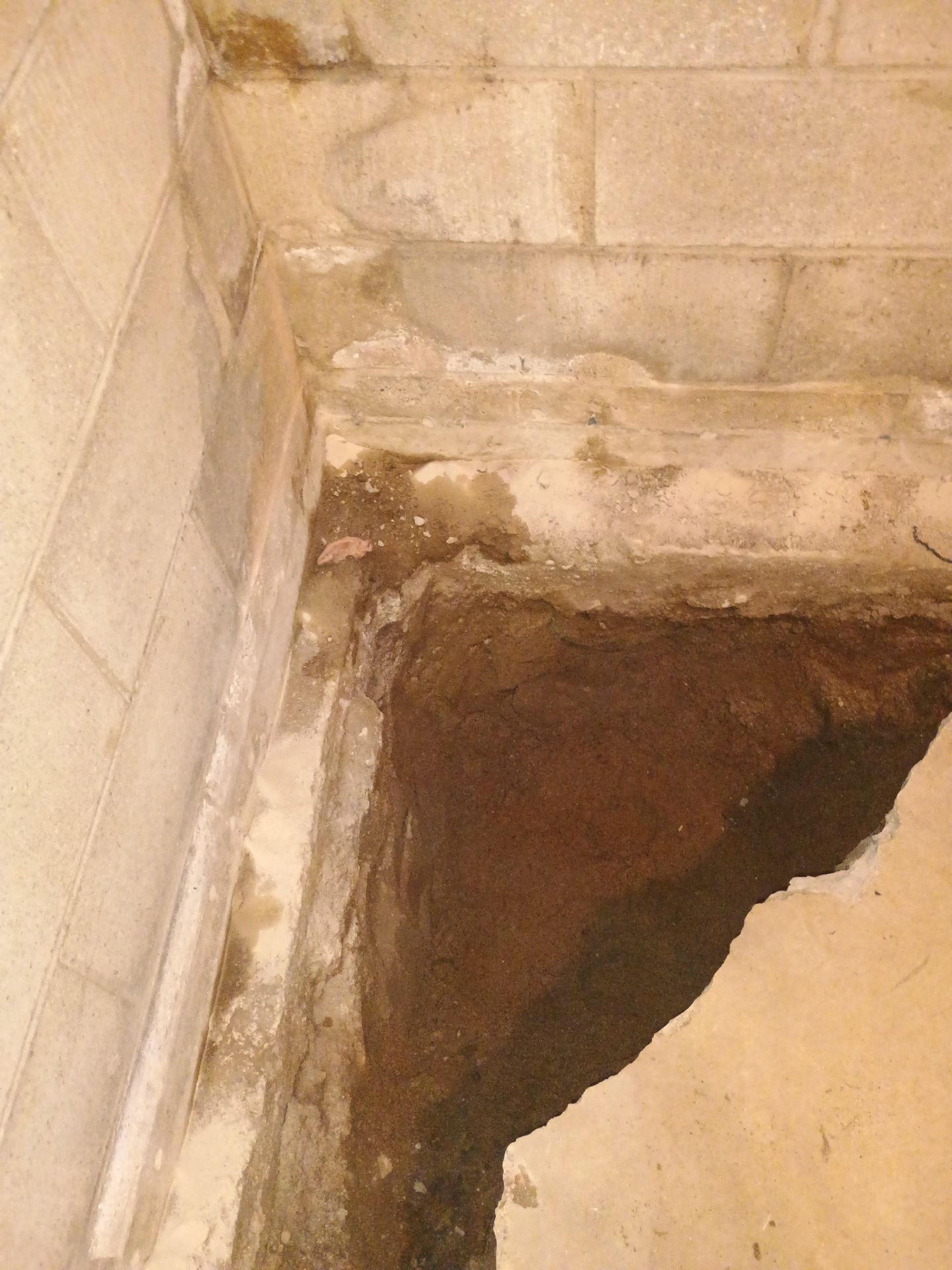 Interior Drain Tile & Buried Discharge in South Minneapolis by Waterproofing Northeast