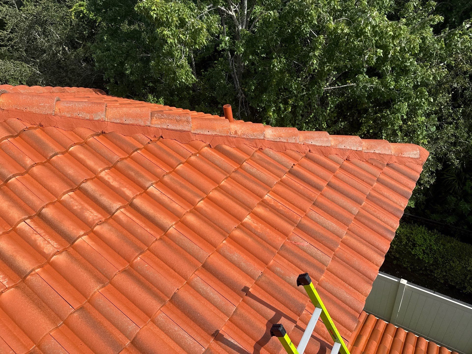 Soft Wash Tile Roof Cleaning in Sonoma Community, Sarasota, FL by Sunshine AquaWash