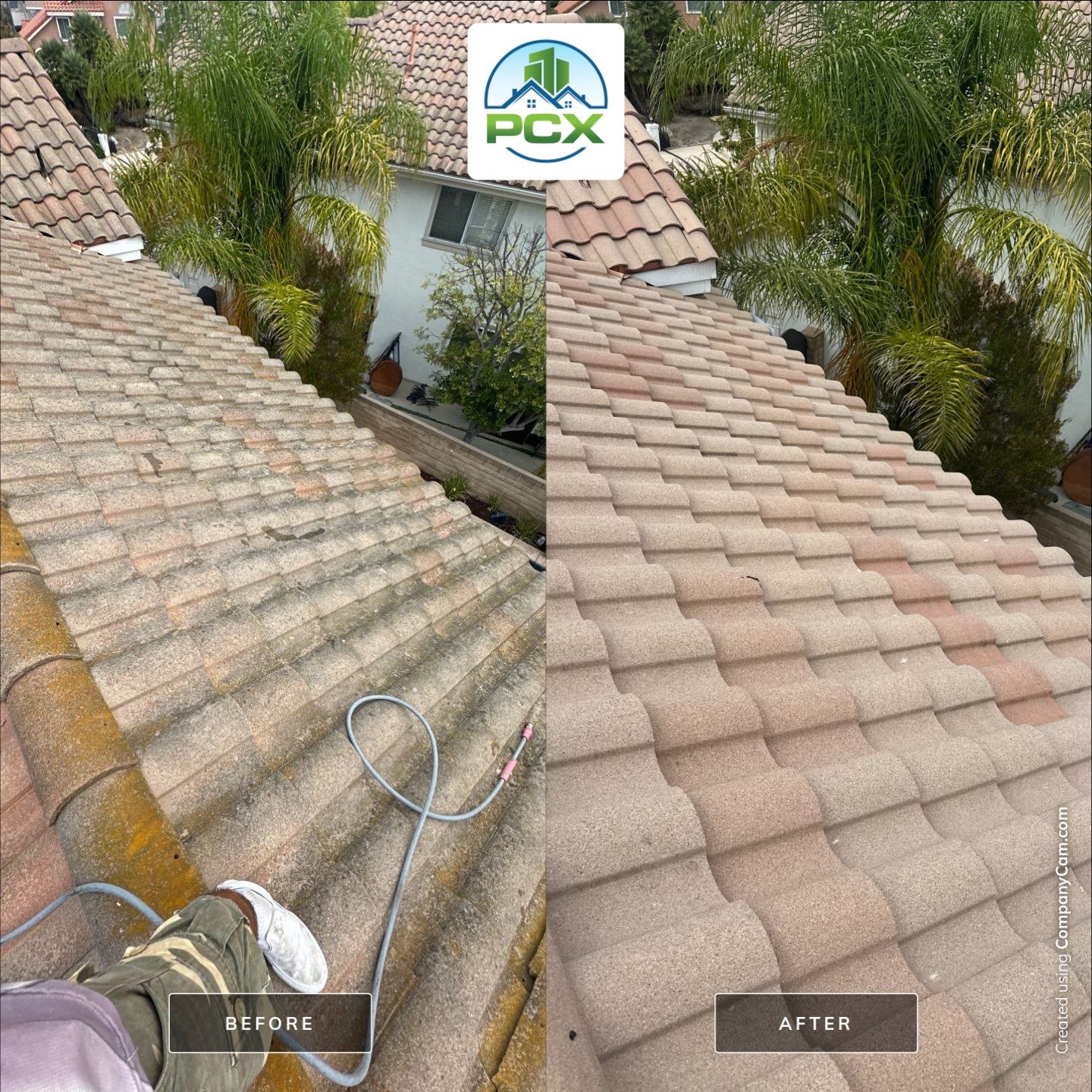Roof wash and solar cleaning in Orange, CA by Property Cleaning Experts, LLC