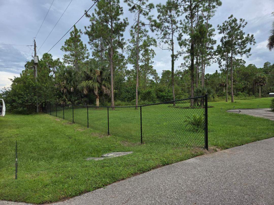 Chain Link Install in Naples by True Fence LLC