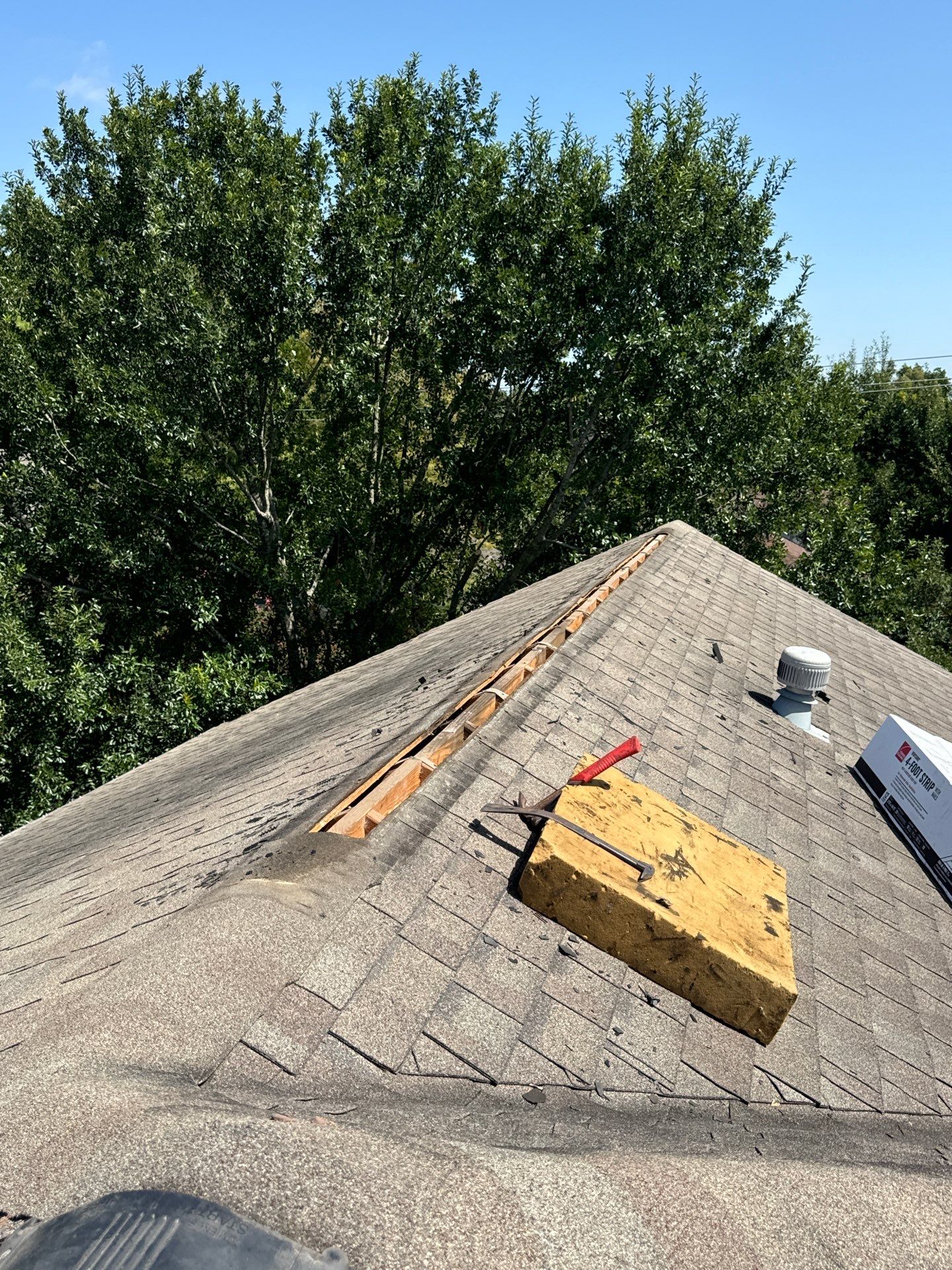 Project in Houston, TX by Associates Roofing Unlimited