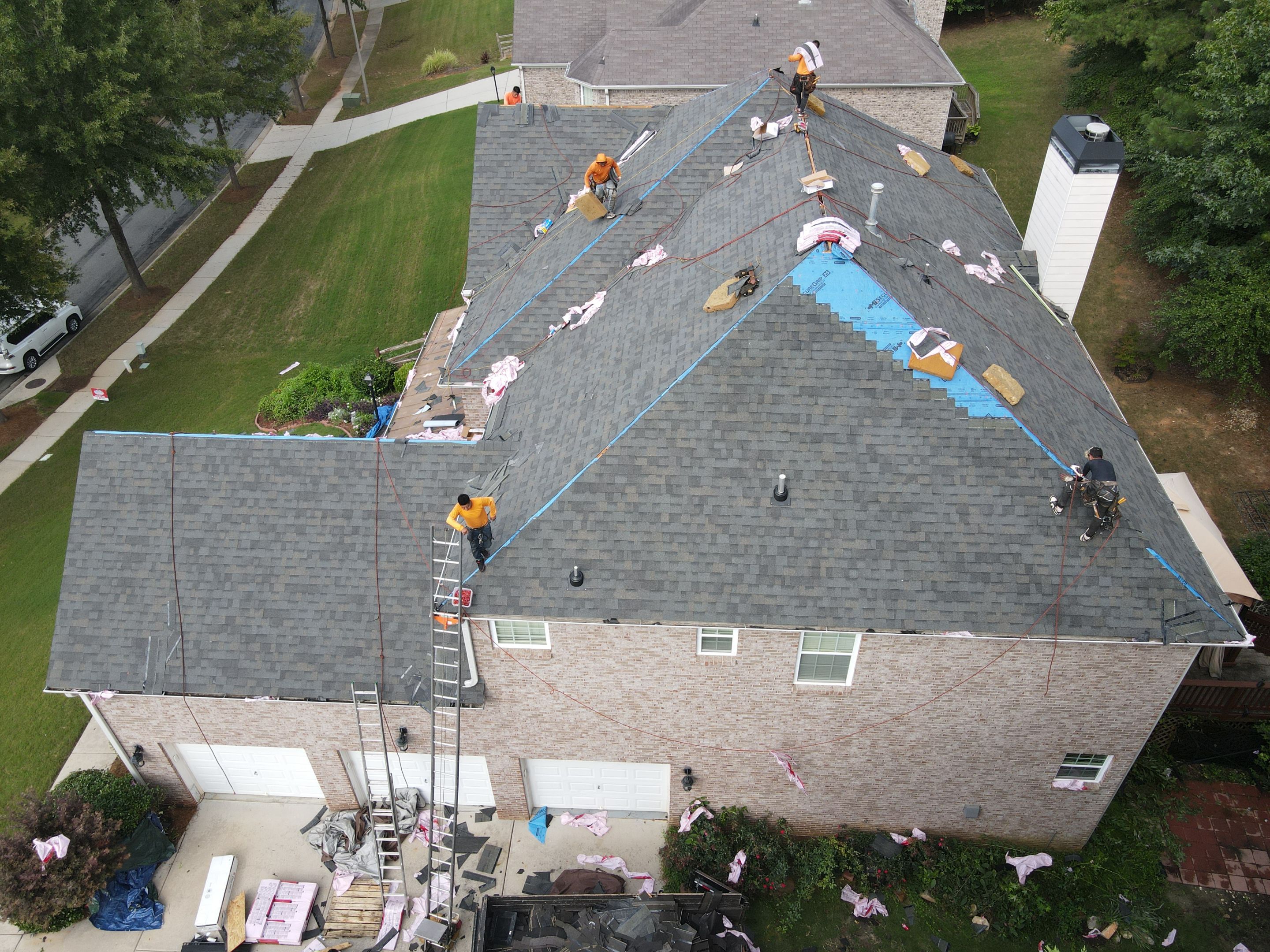 Residential Roofing Installation using Owens Corning by Inspector Roofing and Restoration