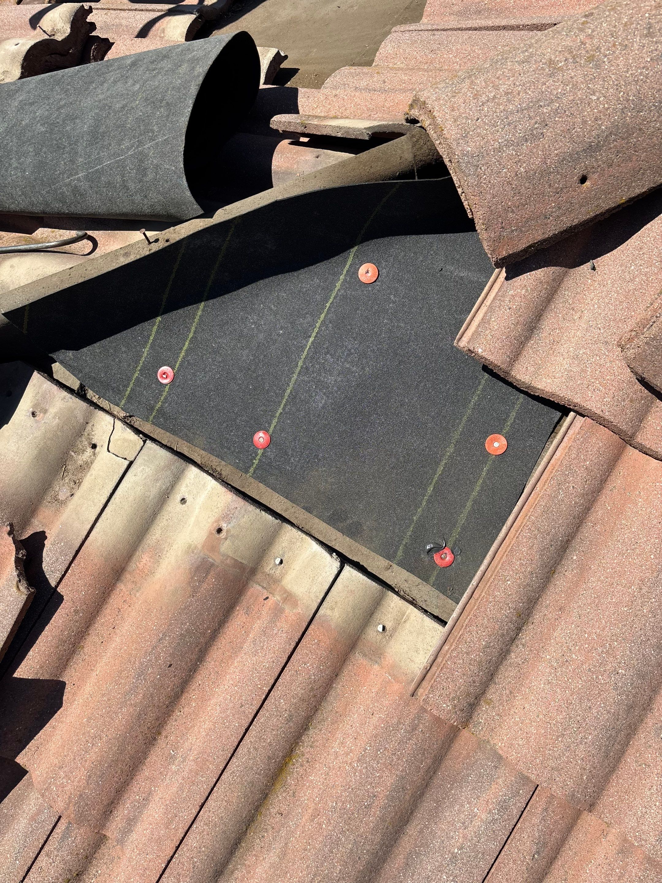 Concrete Tile Roof Lift and Lay Underlayment Replacement in Temecula by Zenith Roofing Services