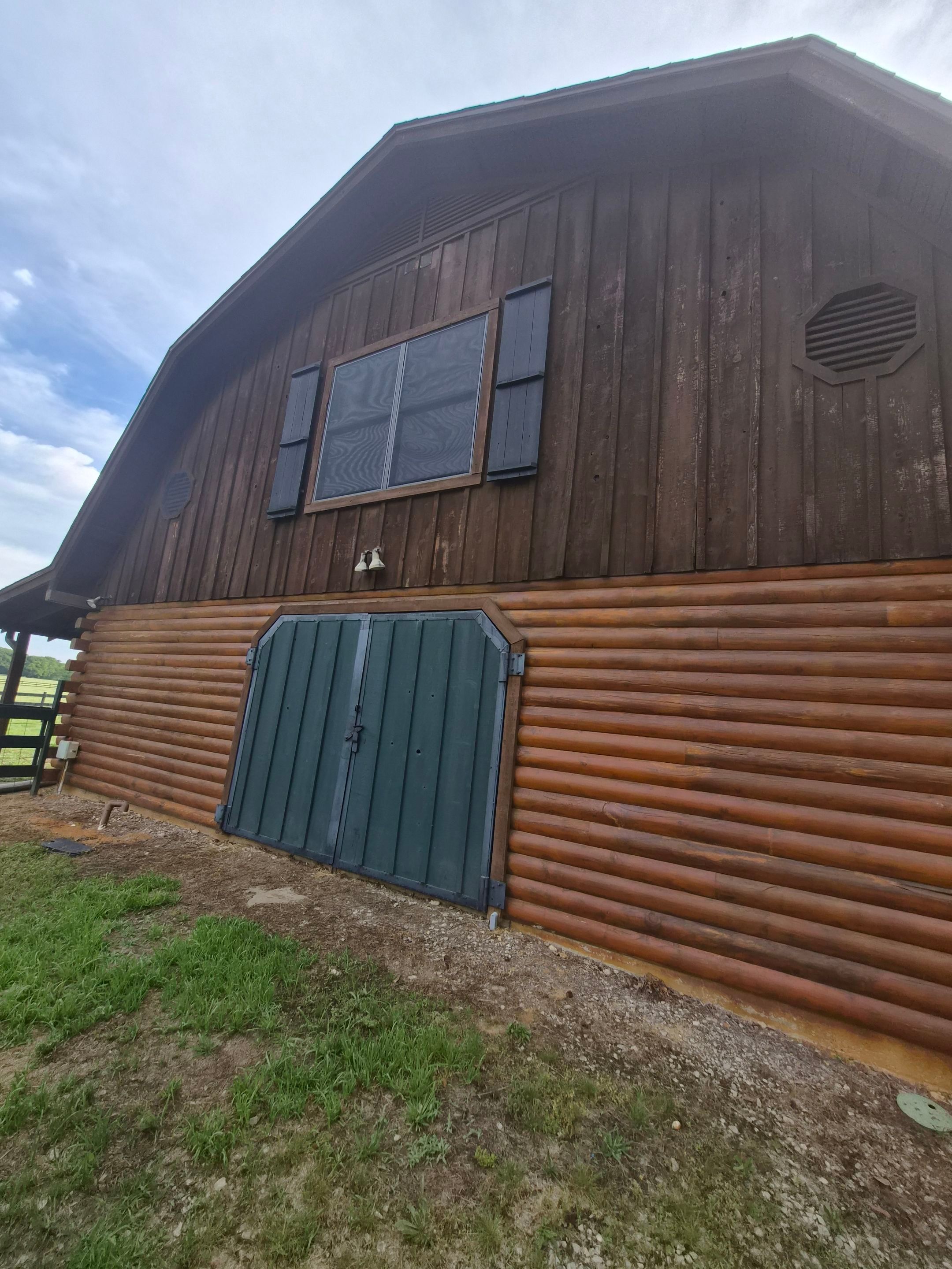 A Complete Exterior Refresh for a Custom Log Home & Property in Alba, Texas by Quality Coats Painting