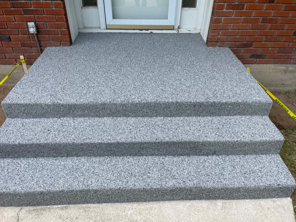 New and Improved Stair Repair with Vuba Stone by Mr. Mudd Concrete
