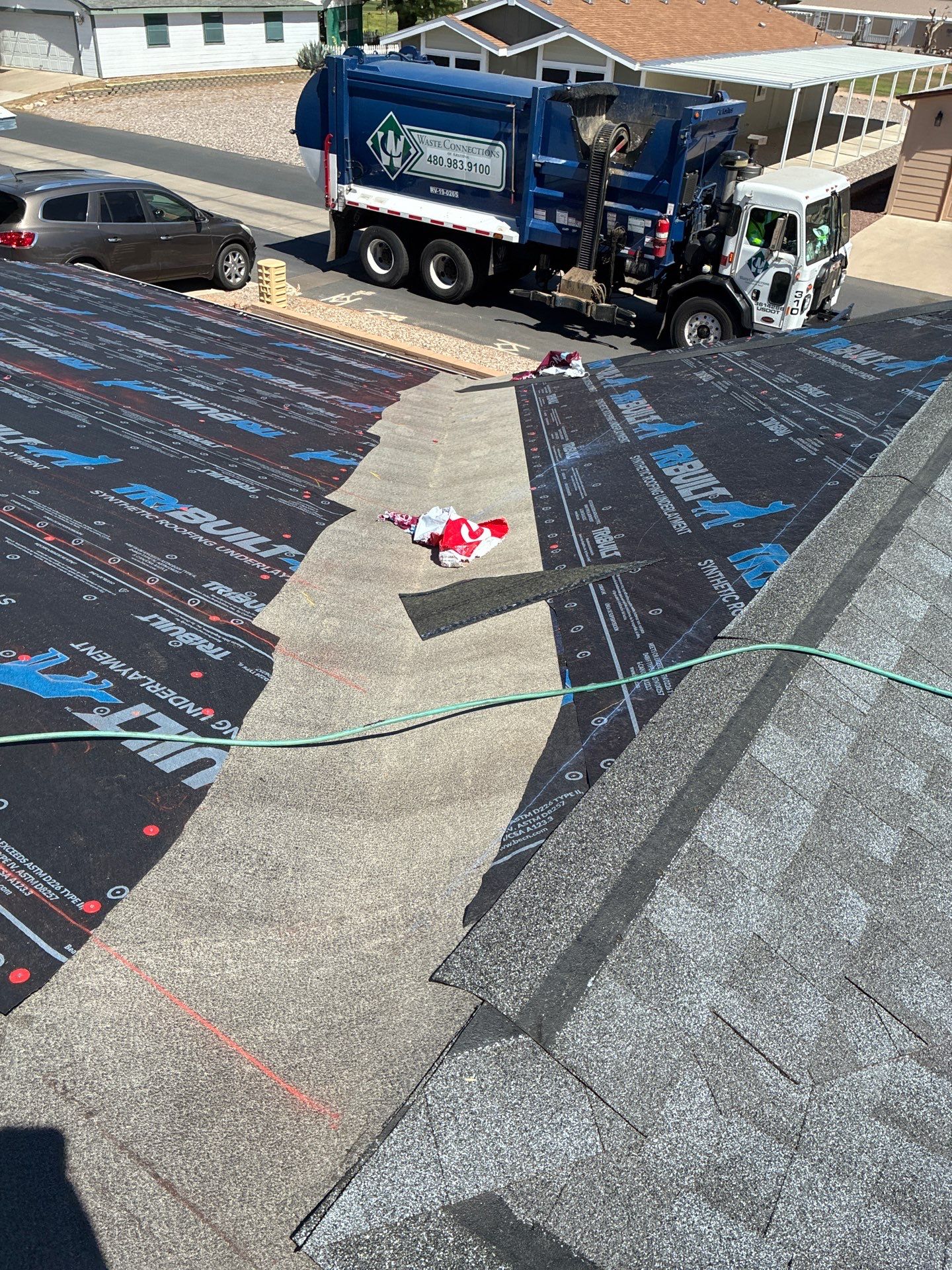 Residential Roof Install using GAF by Weather-Tite Roofing