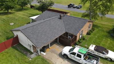 Residential Roofing Installation using Atlas Pristine