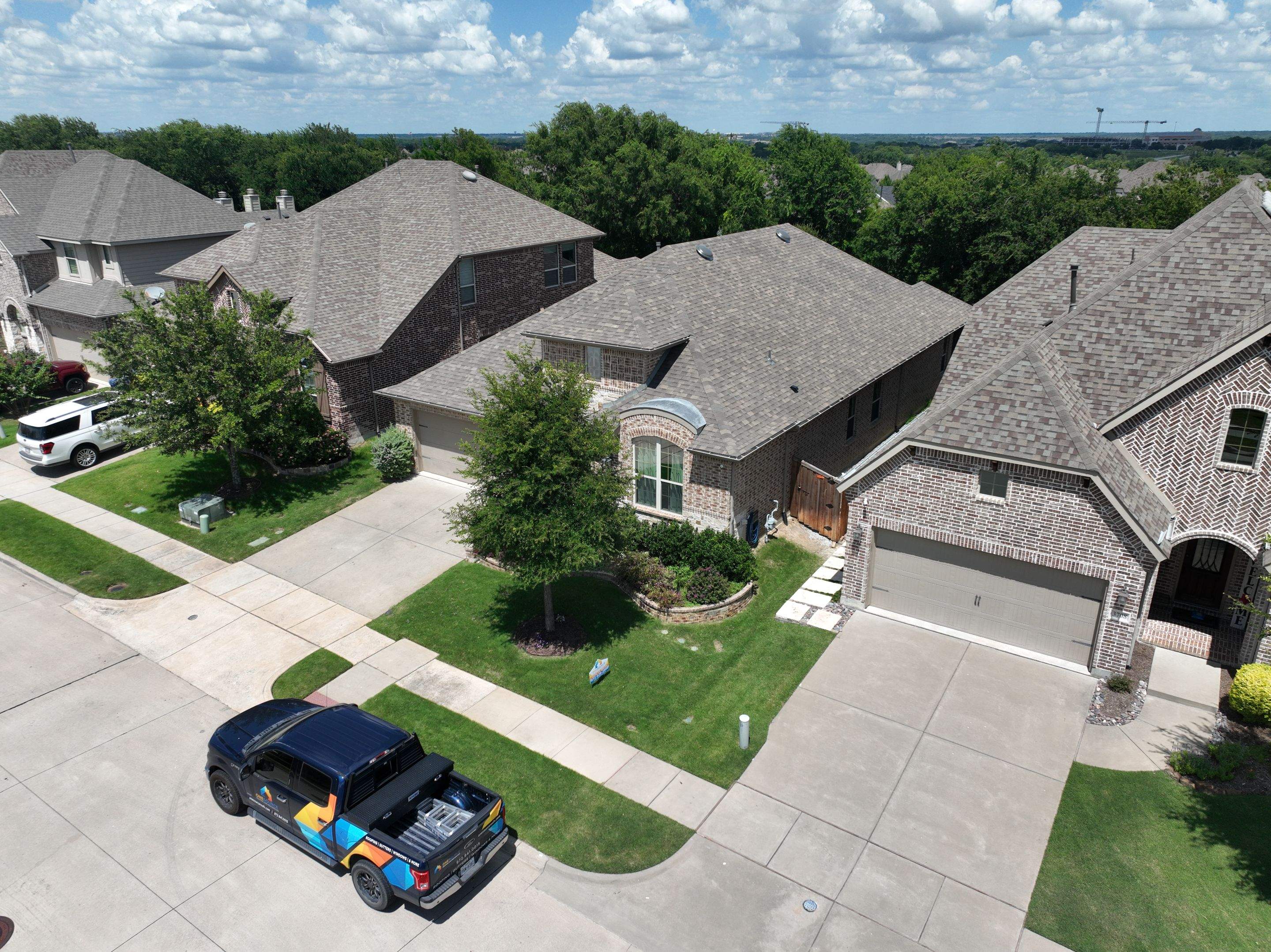 Residential Roofing Installation using Malarkey Vista Weathered Wood Plus by OneSource Roofing and Restoration