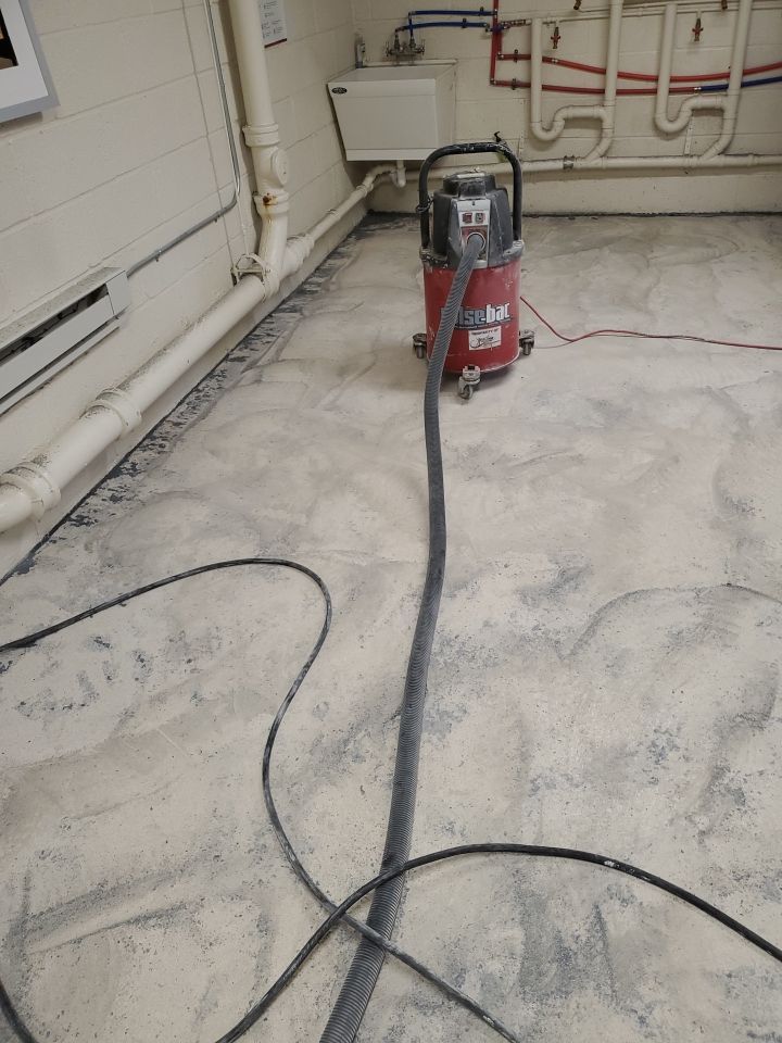 Laundry Room Floor Coating using Penntek by Spectrum Painting, LLC