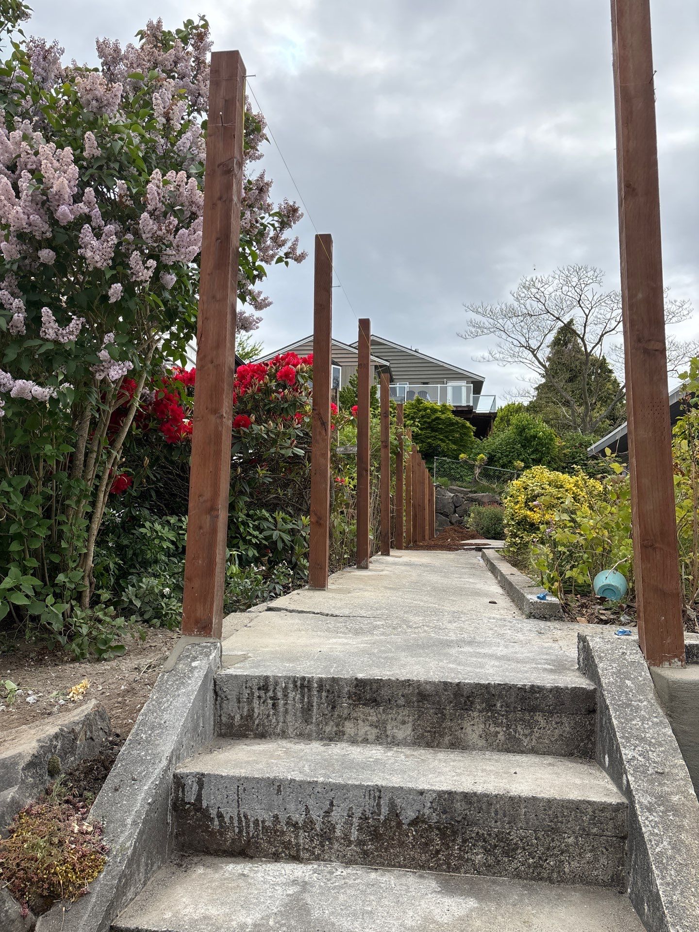 Retaining Wall & Fence Installation  by Jireh Asphalt & Concrete Inc 