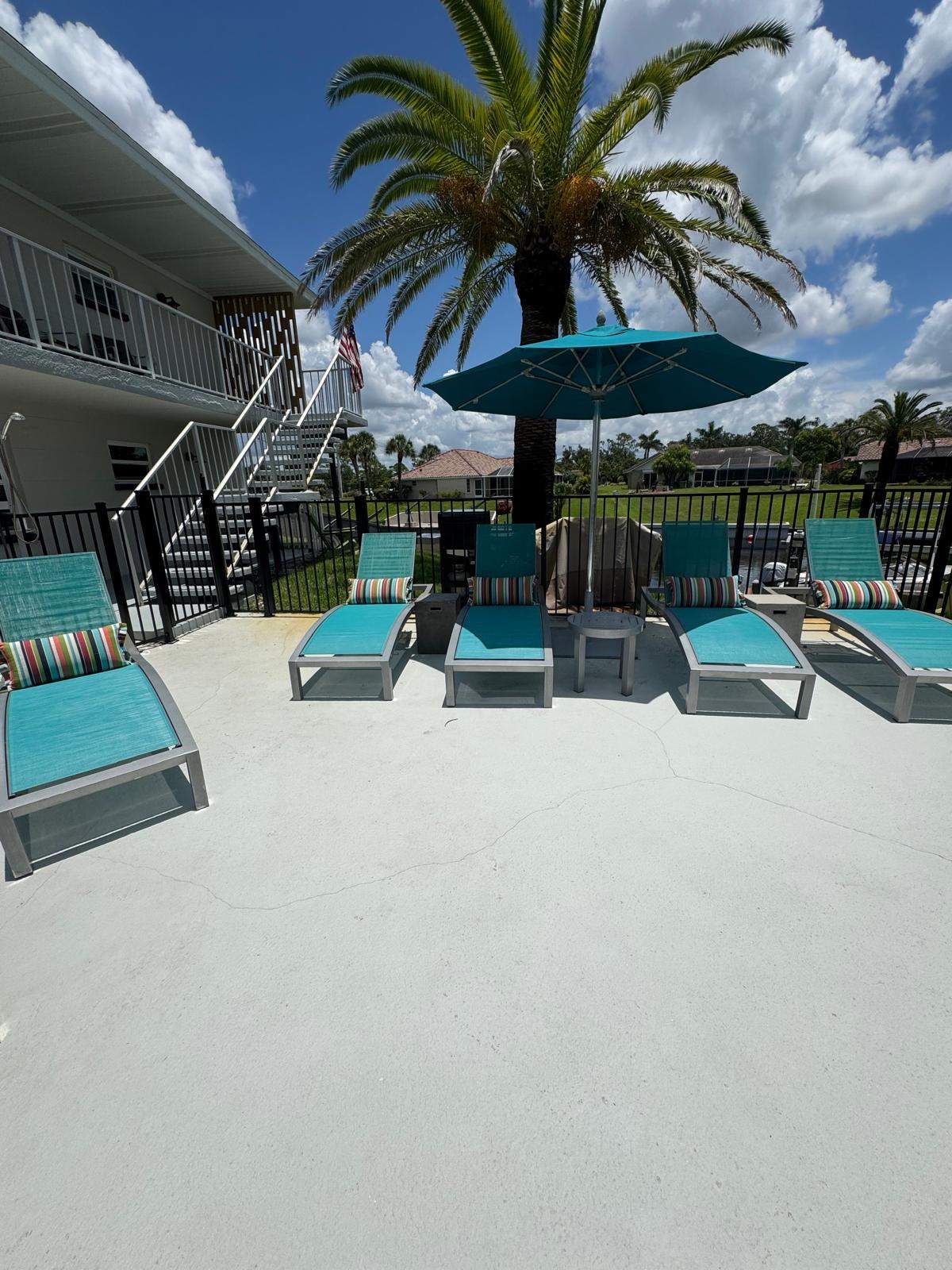 Black Aluminum Pool Fence Replacement in Englewood by True Fence LLC