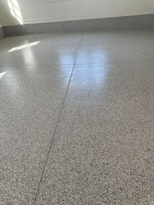 Garage Floor Coating using Cabin Fever
