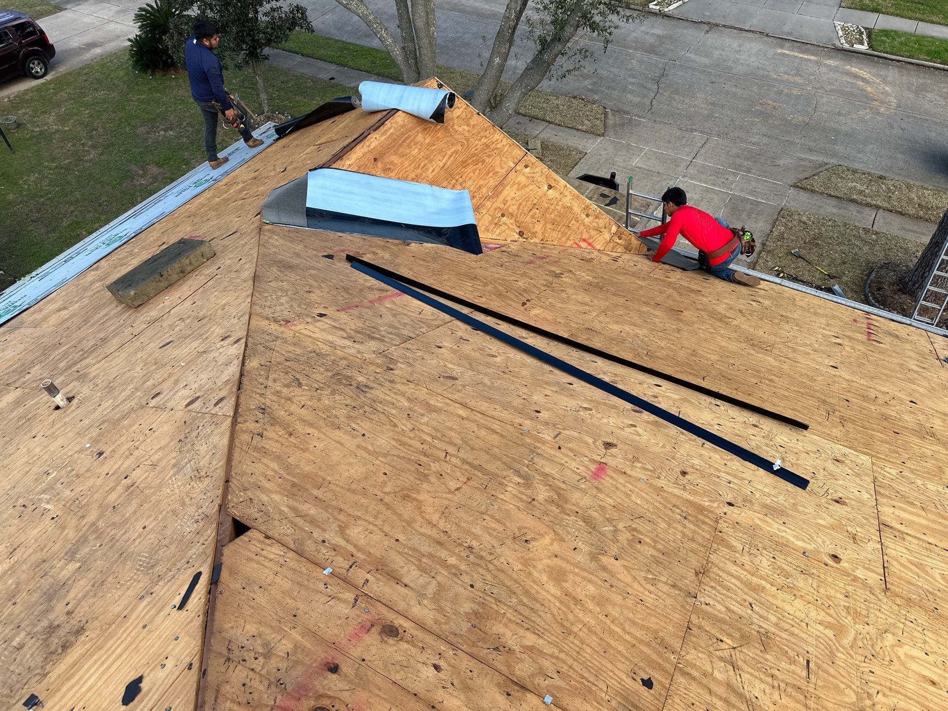 Roof Replacement completed in the Cypress Area! by Core Four Roofing
