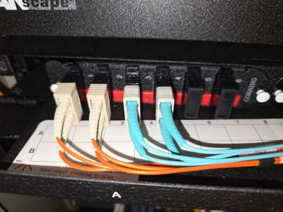Structured cabling installation by CimaSolutions