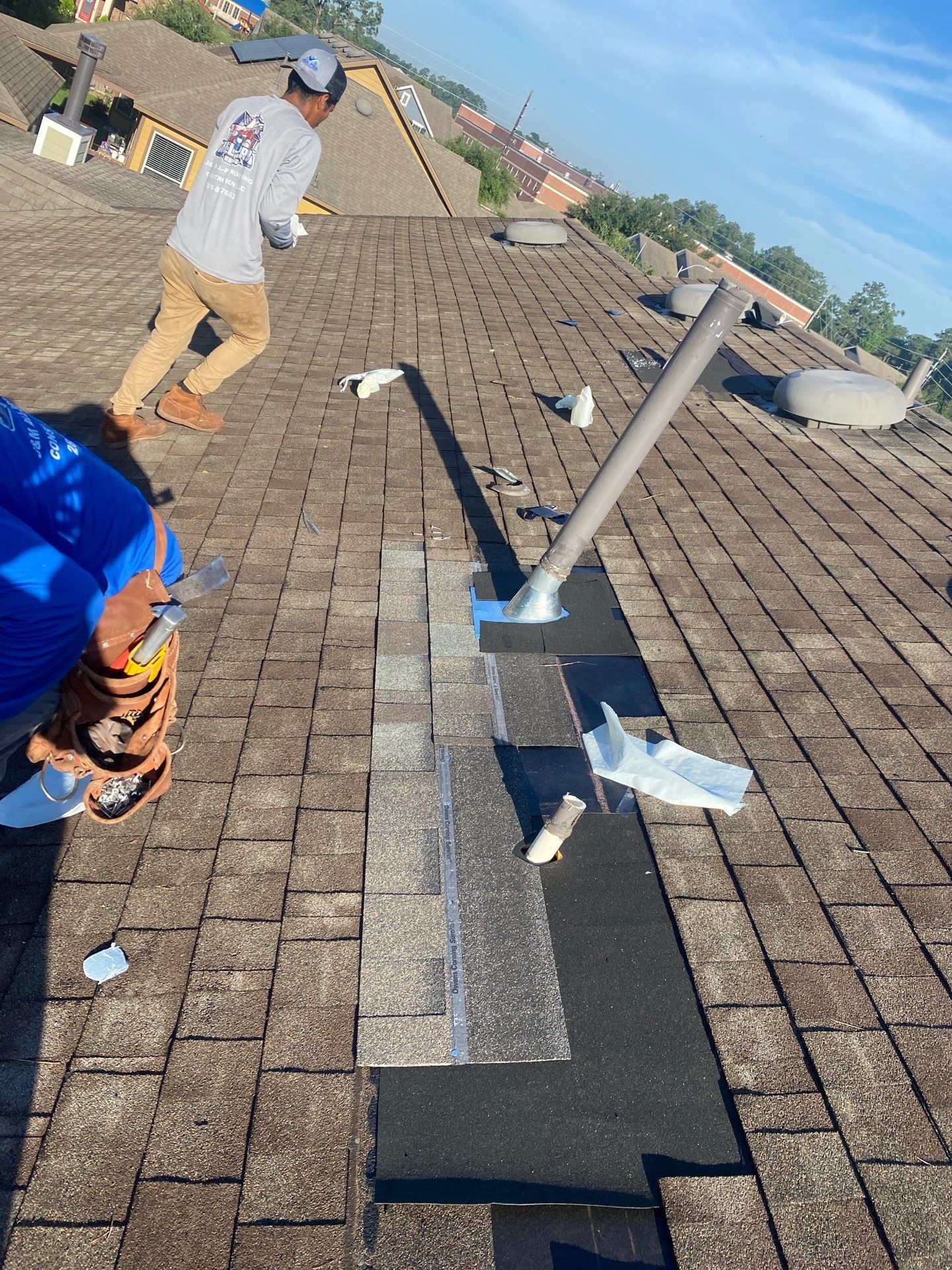 Residential Roofing Repair using Owen's Corning Duration (Lifetime) Shingles by Roof Repair Company