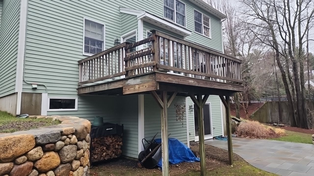 Deck Project in Marlborough MA by UBrothers Construction