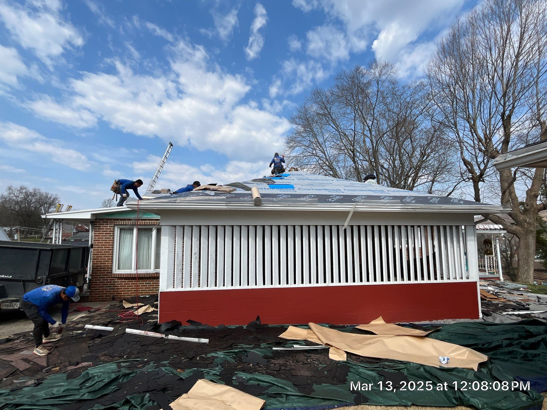 Residential Roofing Installation using Certainteed Landmark Pro Shingles by Fahey Roofing + Contracting