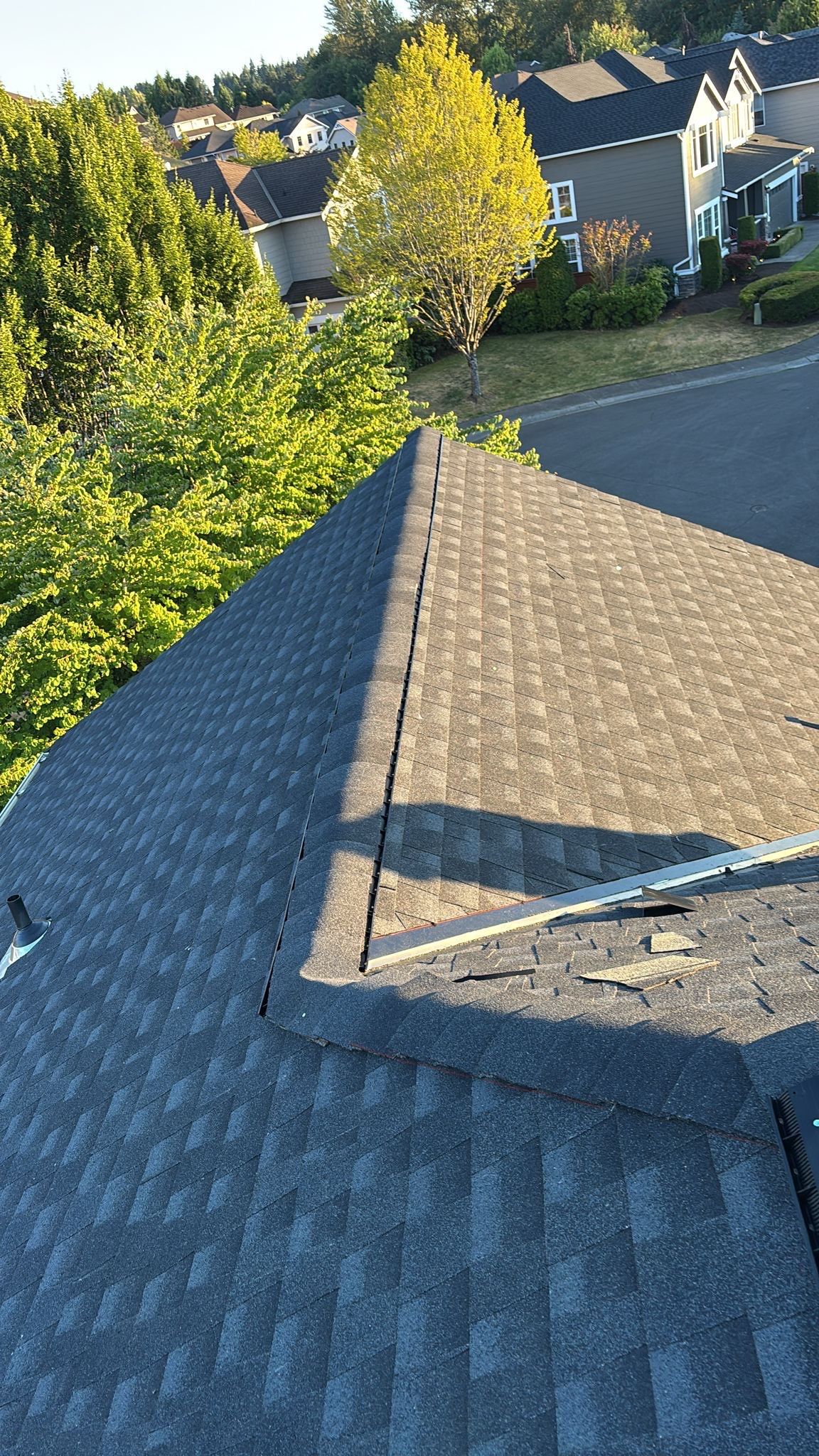 Residential Roofing Installation using GAF UHDZ Shingles by Roofing Formula LLC