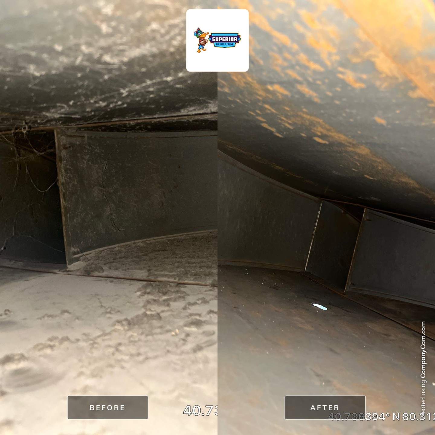 Air Duct Cleaning With a Vacuum Truck in New Brighton, PA by Superior Air Duct Cleaning